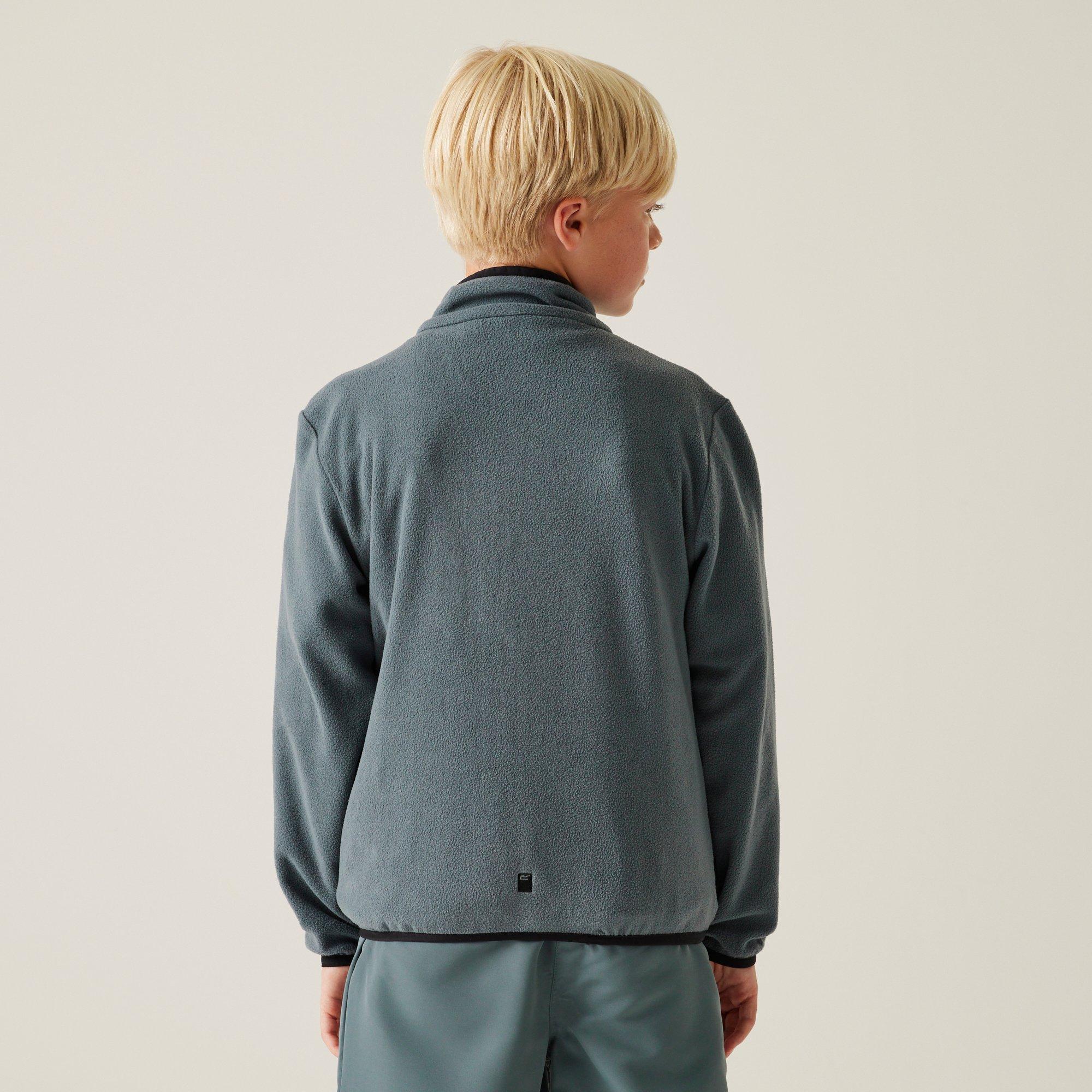 Grey - Regatta - Frankie Full Zip Fleece Juniors - 2