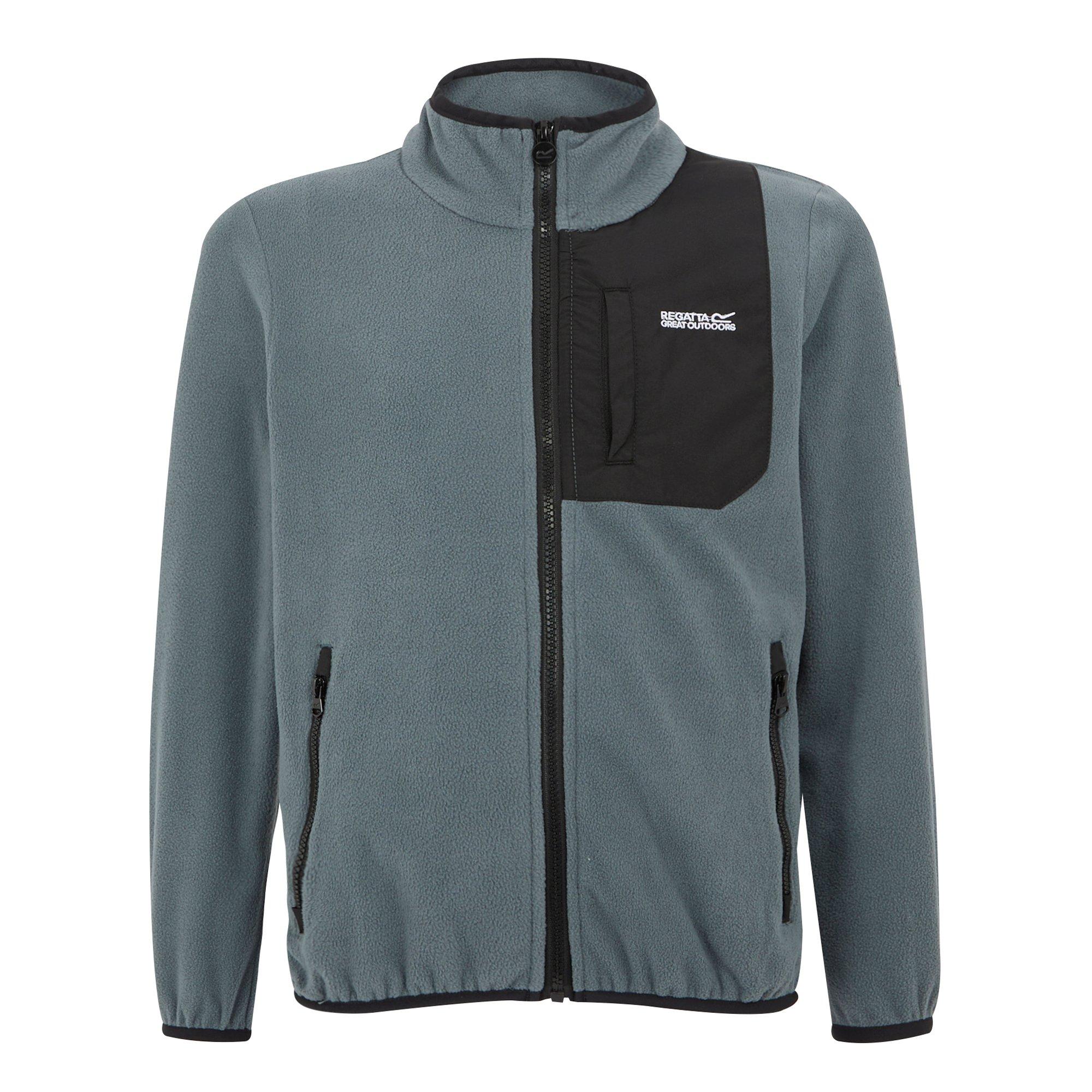 Grey - Regatta - Frankie Full Zip Fleece Juniors - 5