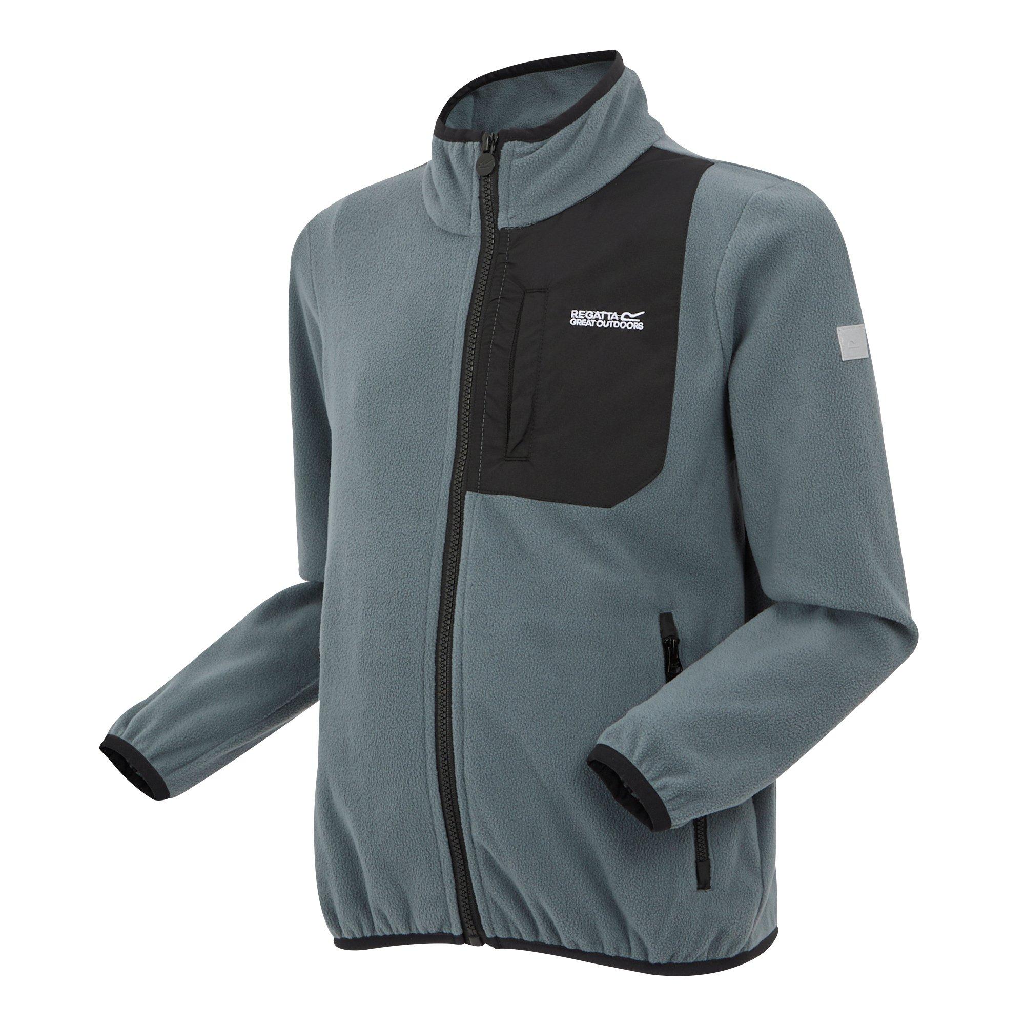 Grey - Regatta - Frankie Full Zip Fleece Juniors - 7