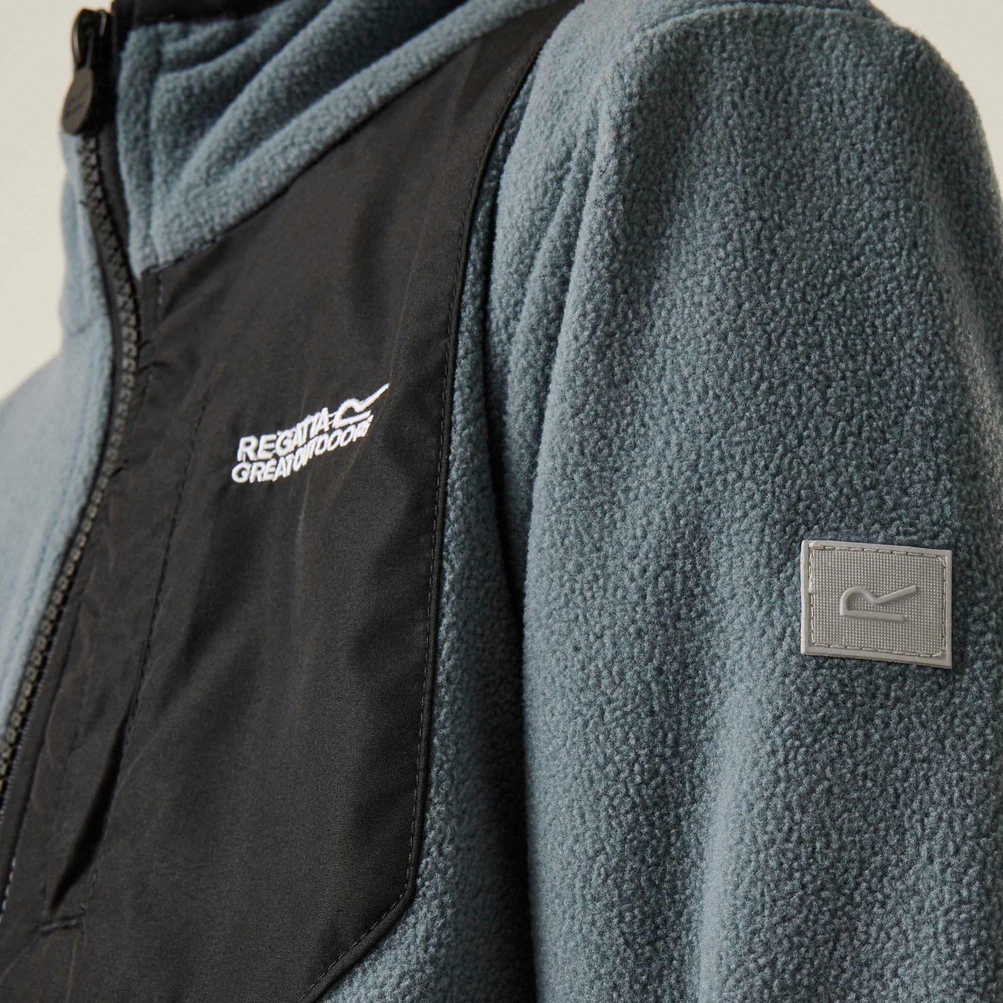 Grey - Regatta - Frankie Full Zip Fleece Juniors - 4