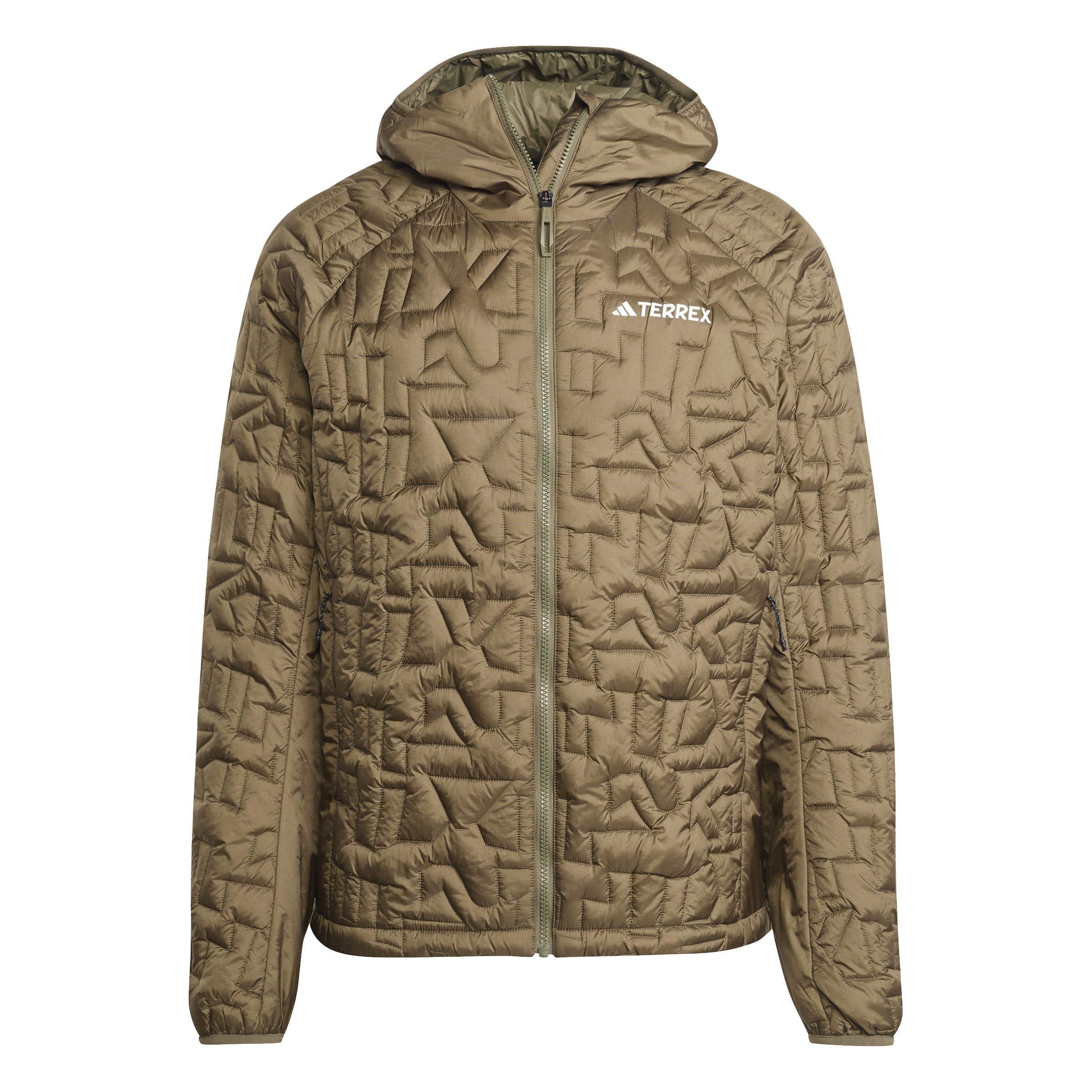 Olive Strata - adidas - Men's Adidas Breathable Waterproof Jacket - 1
