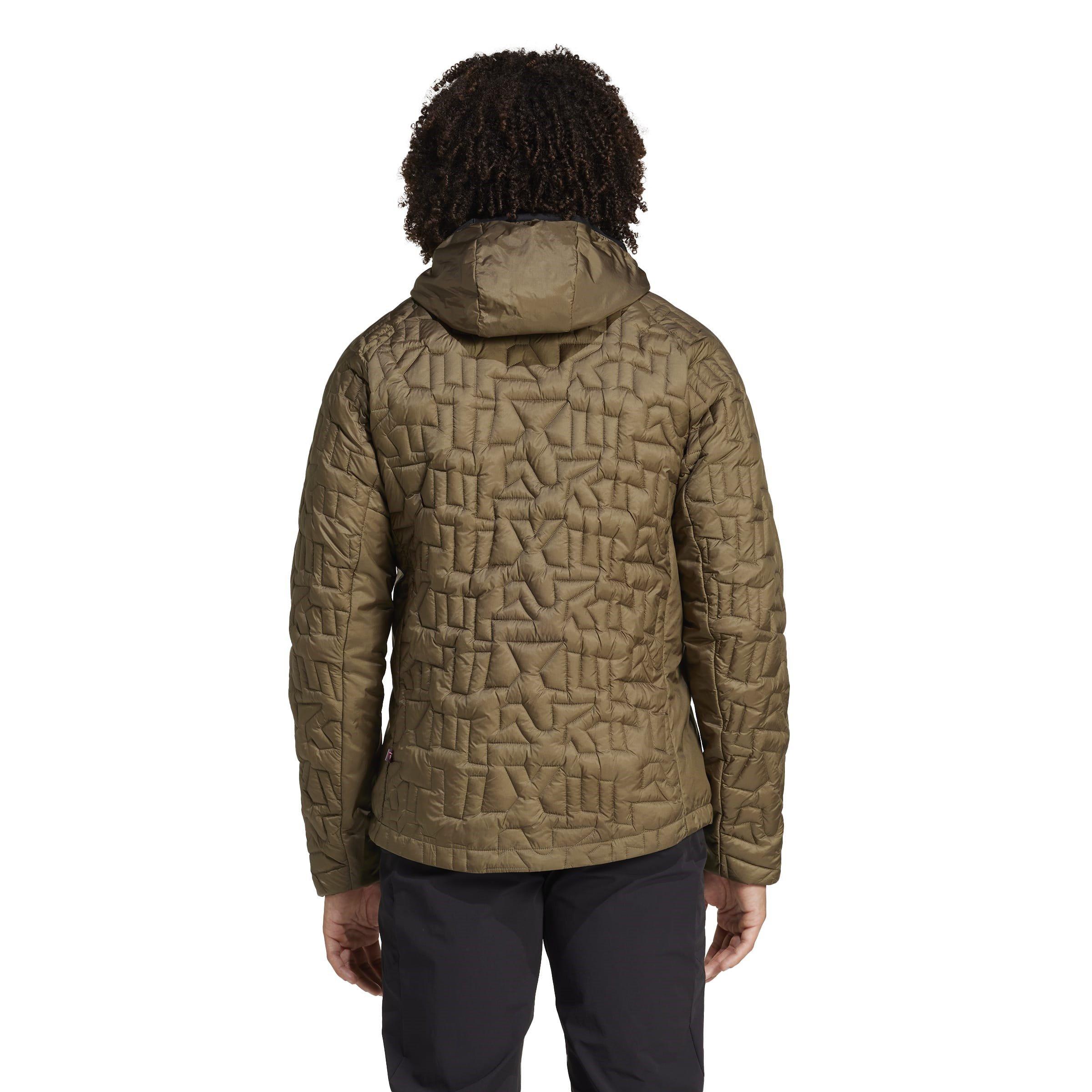 Olive Strata - adidas - Waterproof Jacket - 3