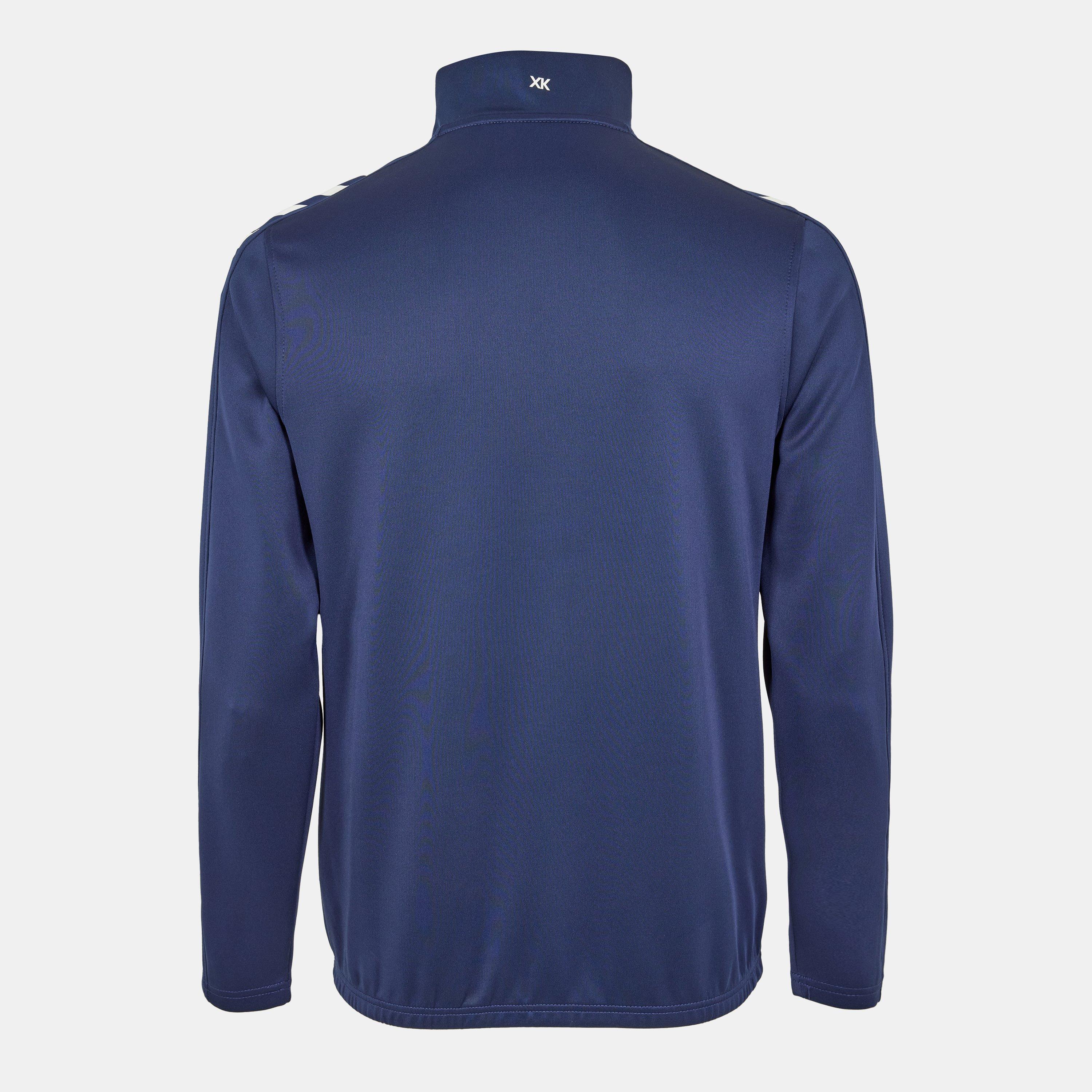 Marine - Hummel - quarter Zip Fleece Fabric - 2