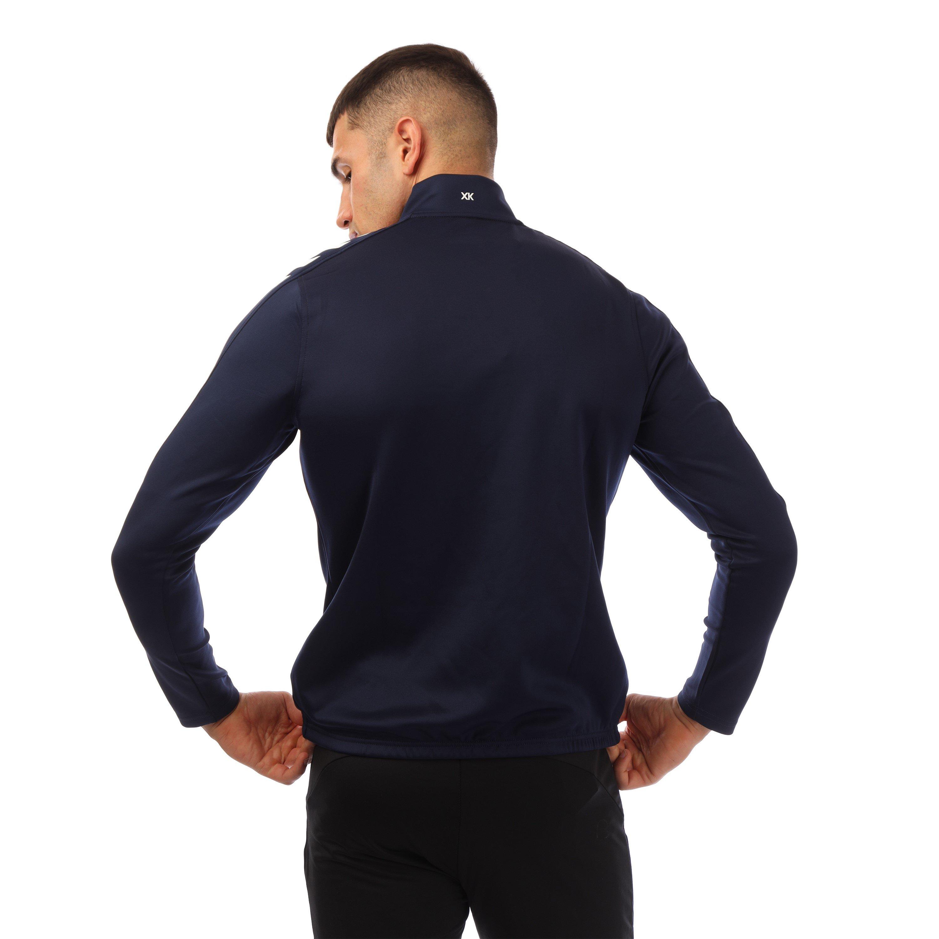 Marine - Hummel - quarter Zip Fleece Fabric - 3