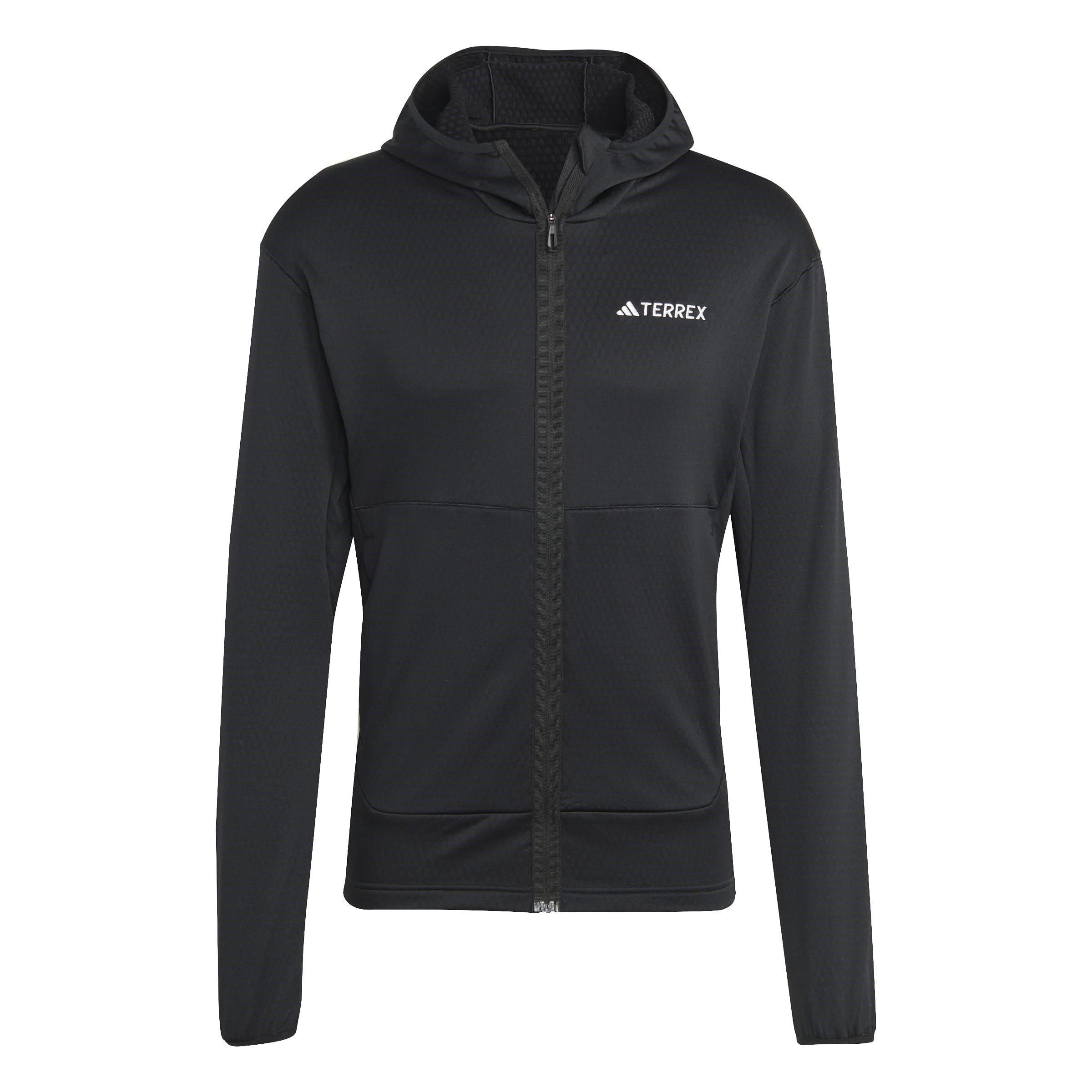 Crna - adidas - Men's Full Zip Fleece
