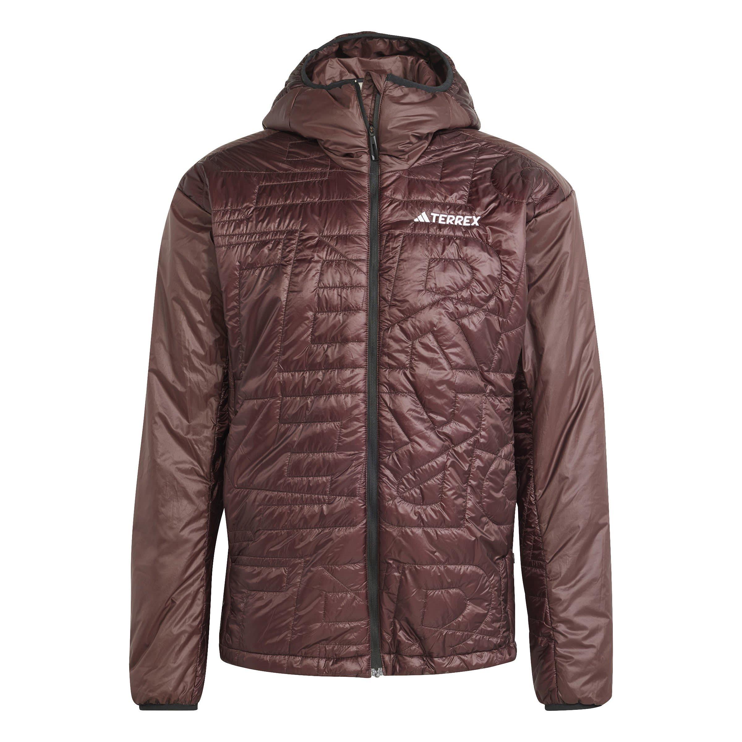 Shadow Brown - adidas - Men's Varil Waterproof Sealed Seam Jacket - 1