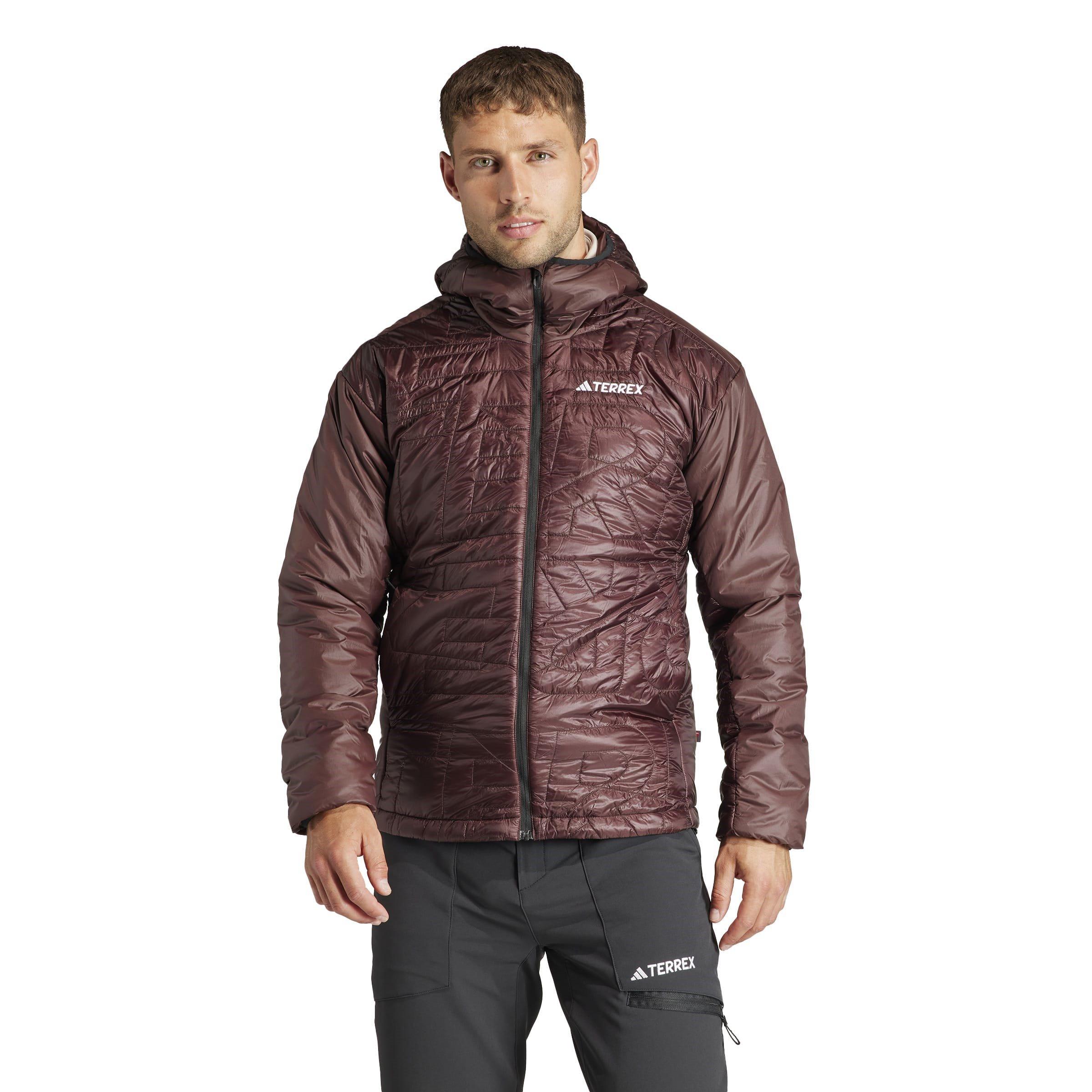 Shadow Brown - adidas - Varil Waterproof Sealed Seam Jacket - 2