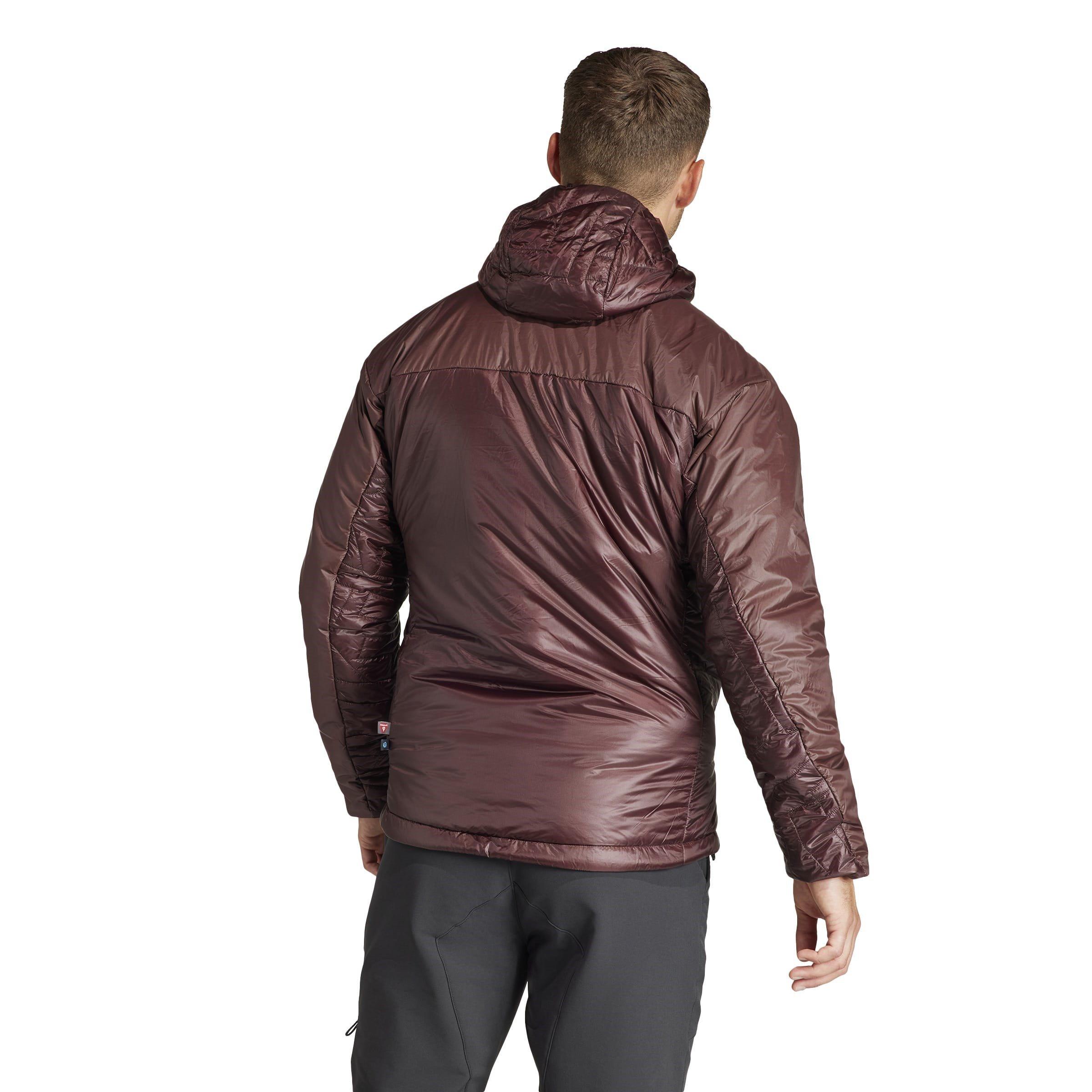 Shadow Brown - adidas - Varil Waterproof Sealed Seam Jacket - 3