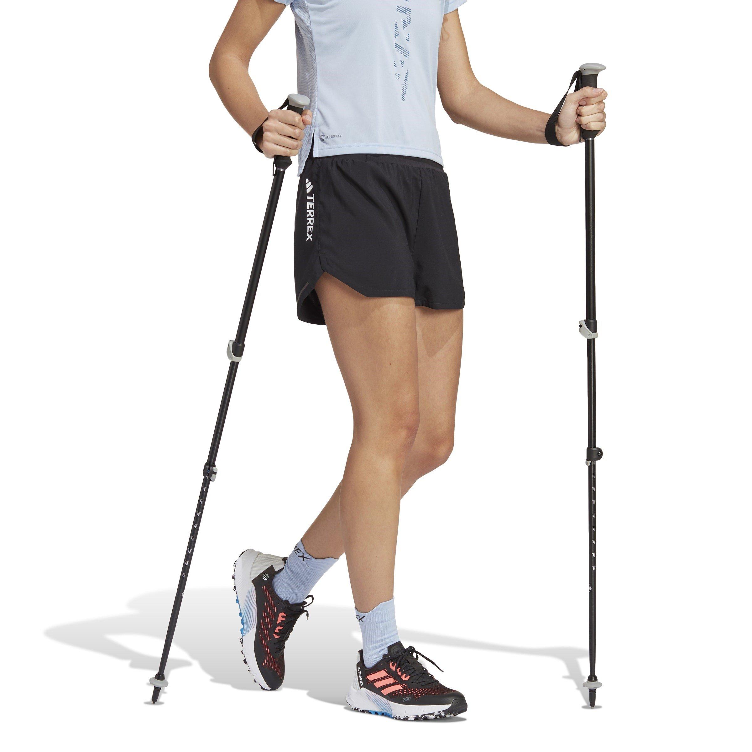 BLACK - adidas - Walking Shorts - 4