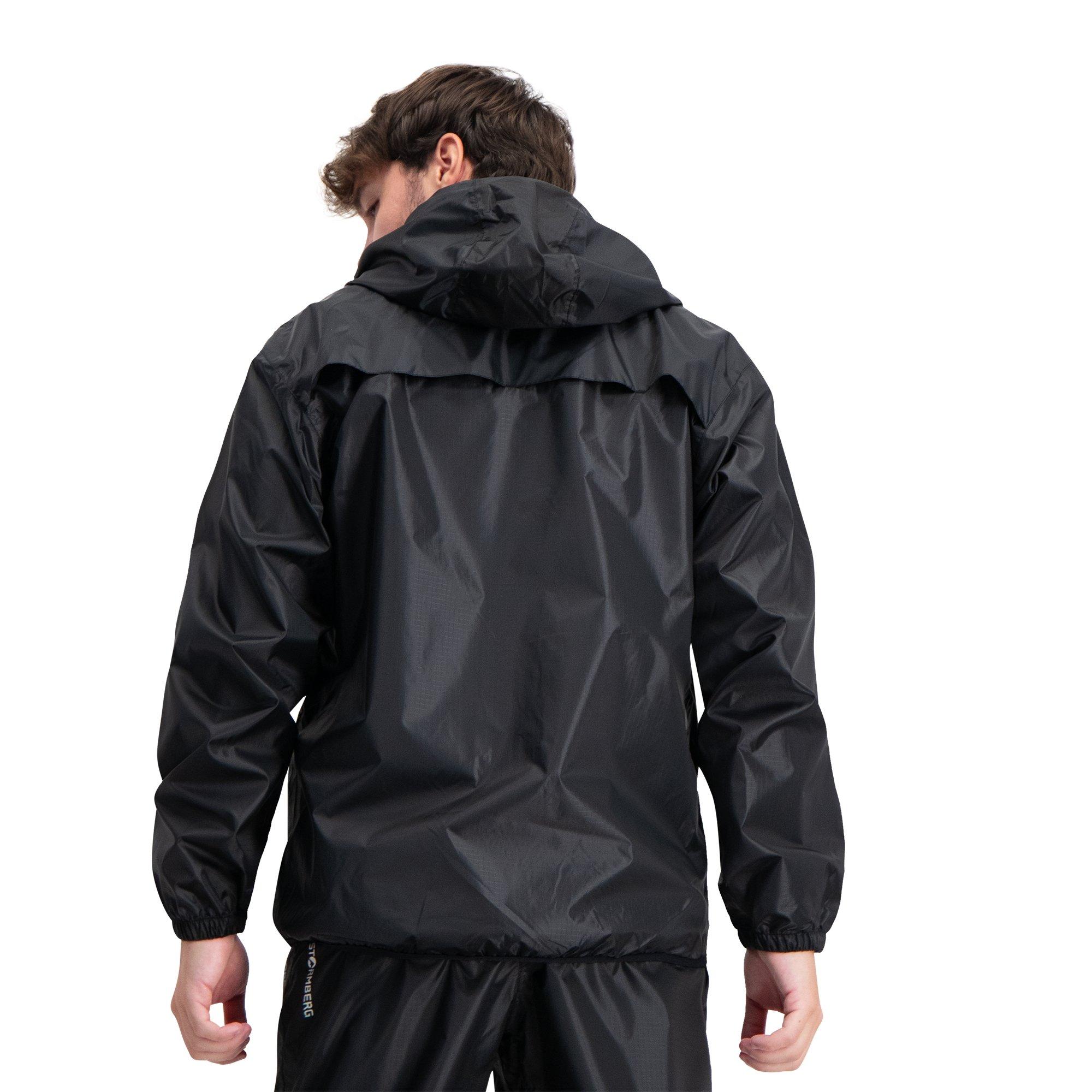 Jet Black - Stormberg - Mens Dalki Packable Waterproof Jacket - 11