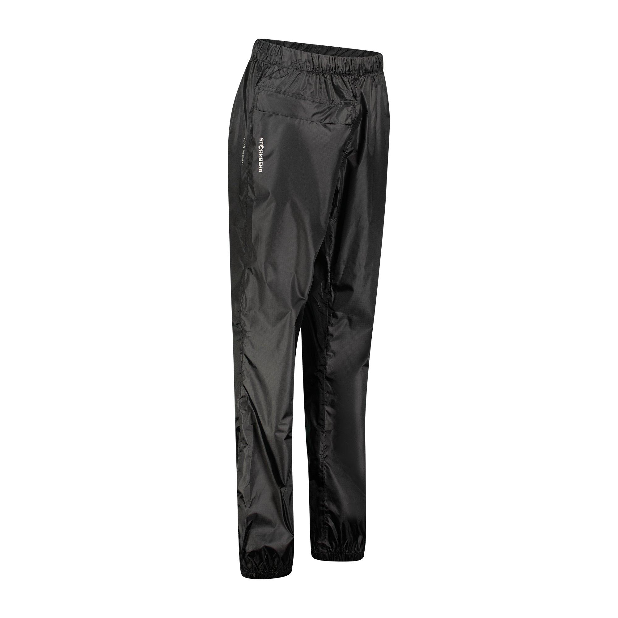 Jet Black - Stormberg - Mens Dalki Packable Waterproof Jacket - 4