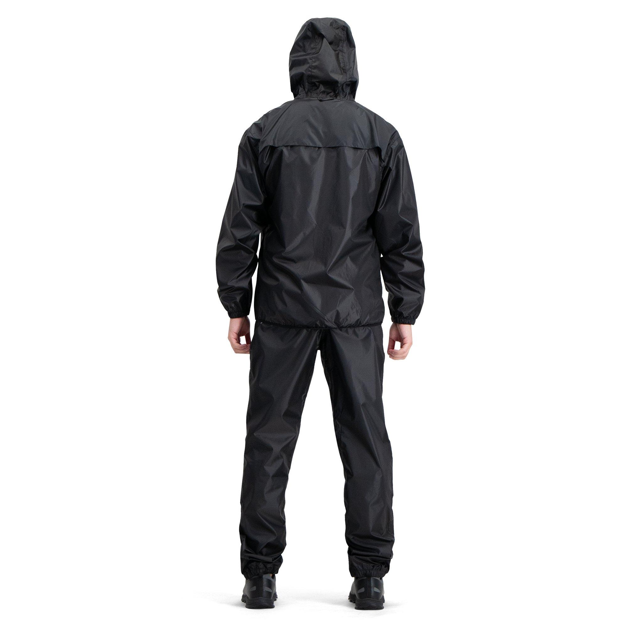 Jet Black - Stormberg - Mens Dalki Packable Waterproof Jacket - 8