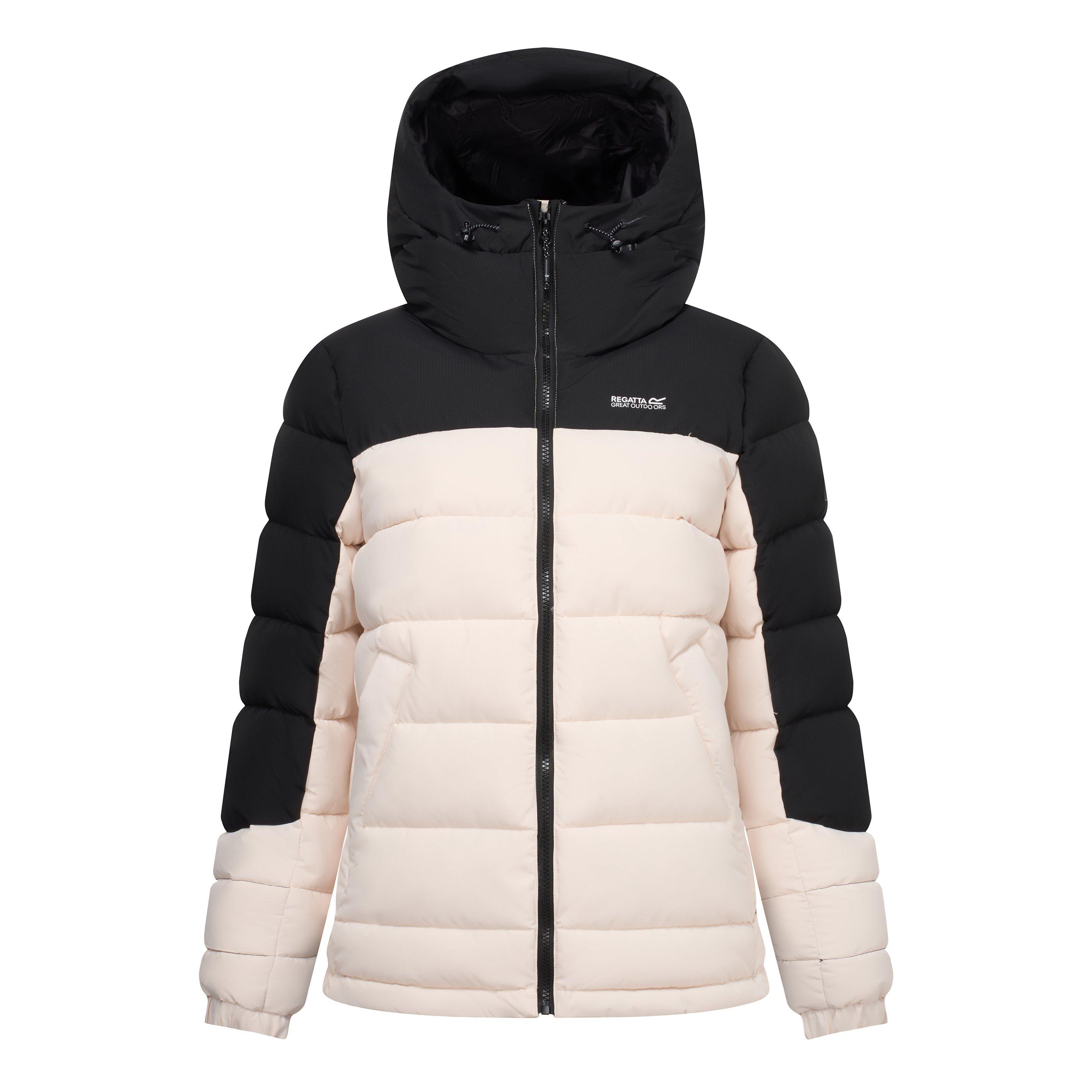 Vanilla/Black - Regatta - Women's Aldthorn Water-Repellent Puffer Jacket - 1
