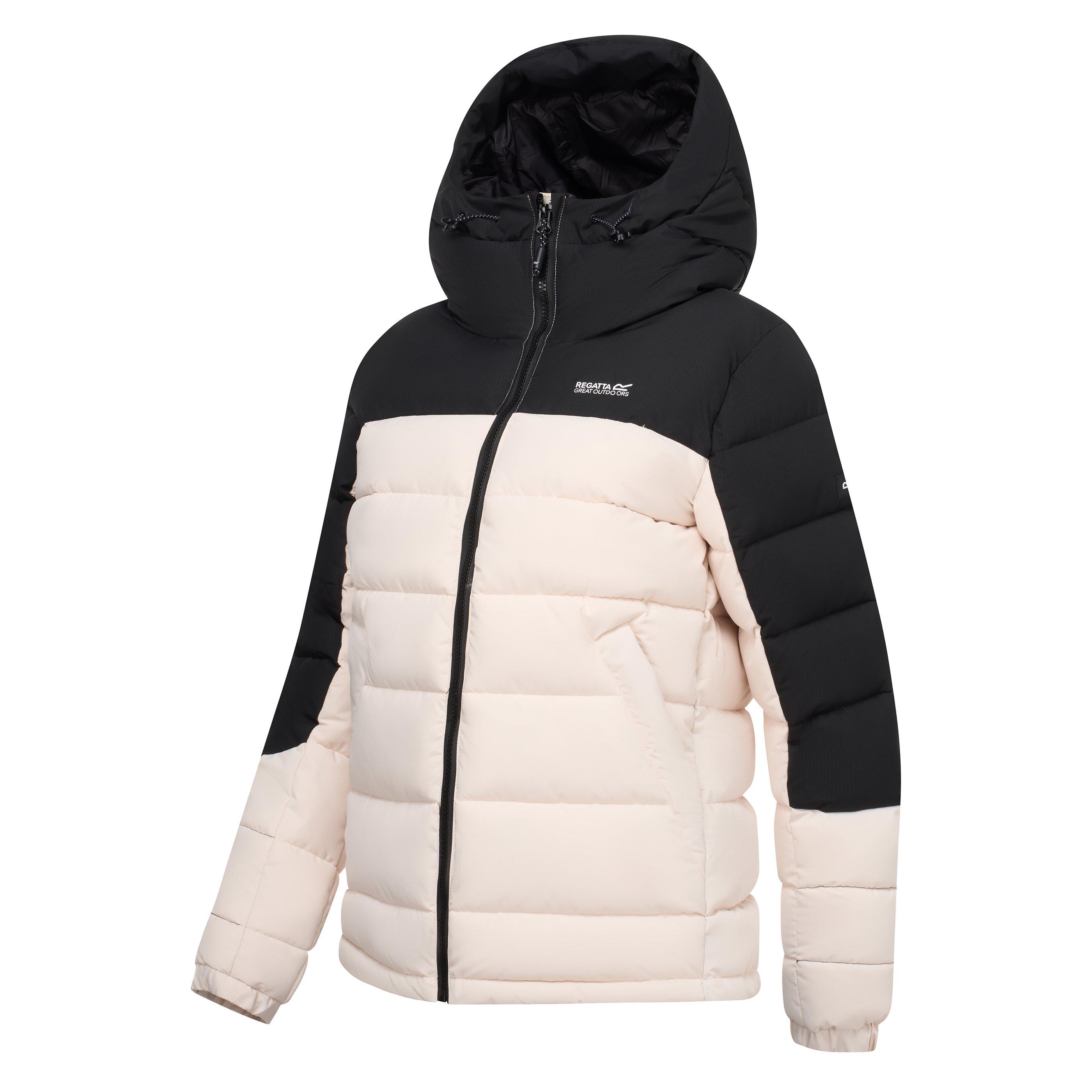 Vanilla/Black - Regatta - Women's Aldthorn Water-Repellent Puffer Jacket - 2