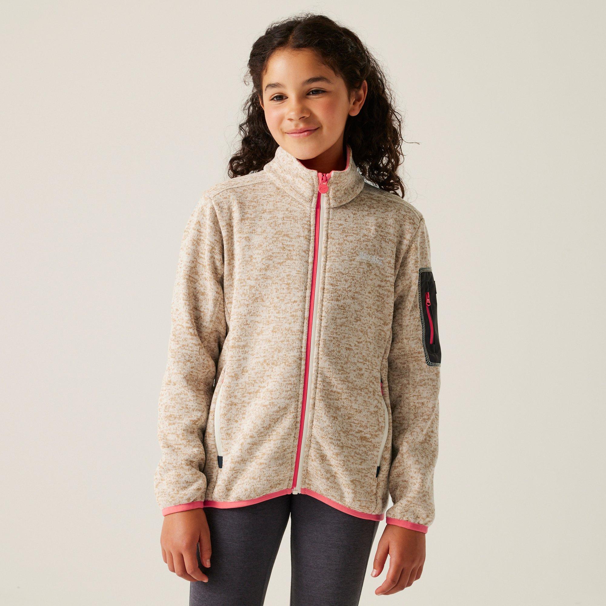 Vanille/Pêche - Regatta - Newhill Fleece Childrens - 3
