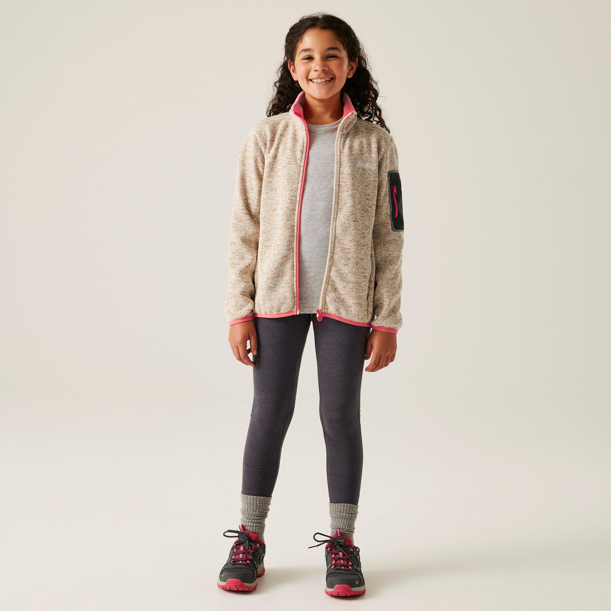 Vanille/Pêche - Regatta - Newhill Fleece Childrens - 4