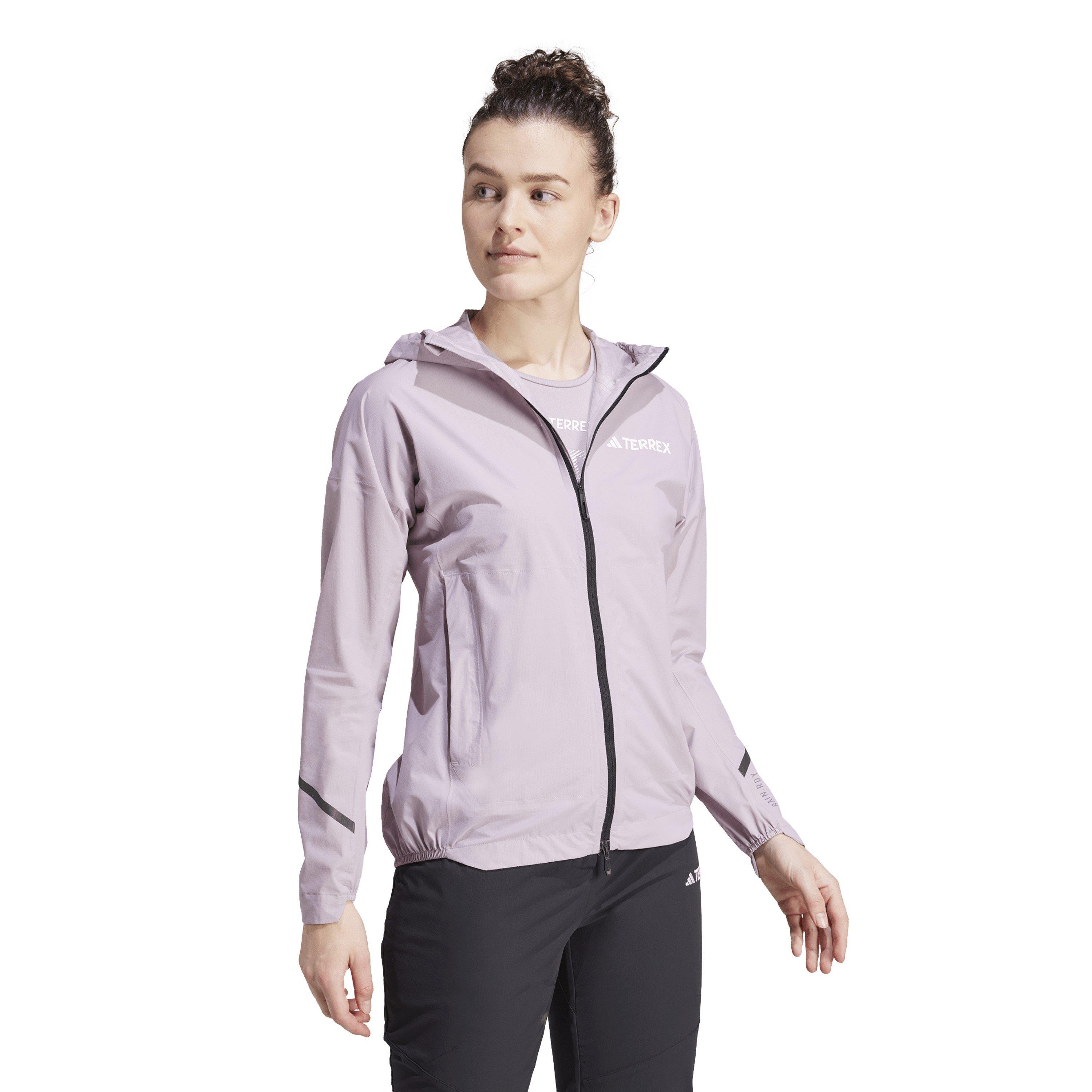 Ljubičasta - adidas - W Xpr Light R J Waterproof Jacket Womens - 6