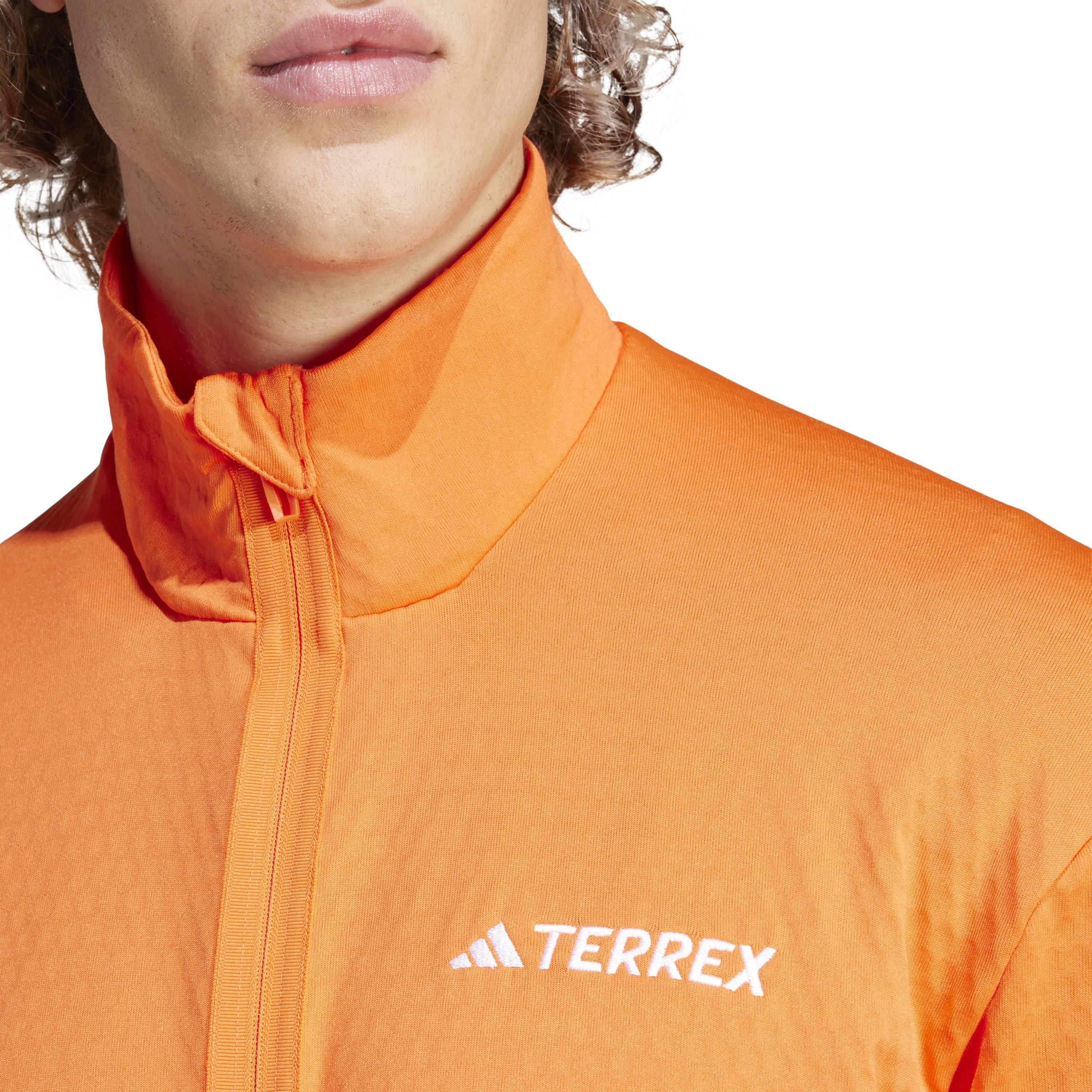 Orange - adidas - Mt Lt Fl Fz Ja Baselayer Top Mens - 4
