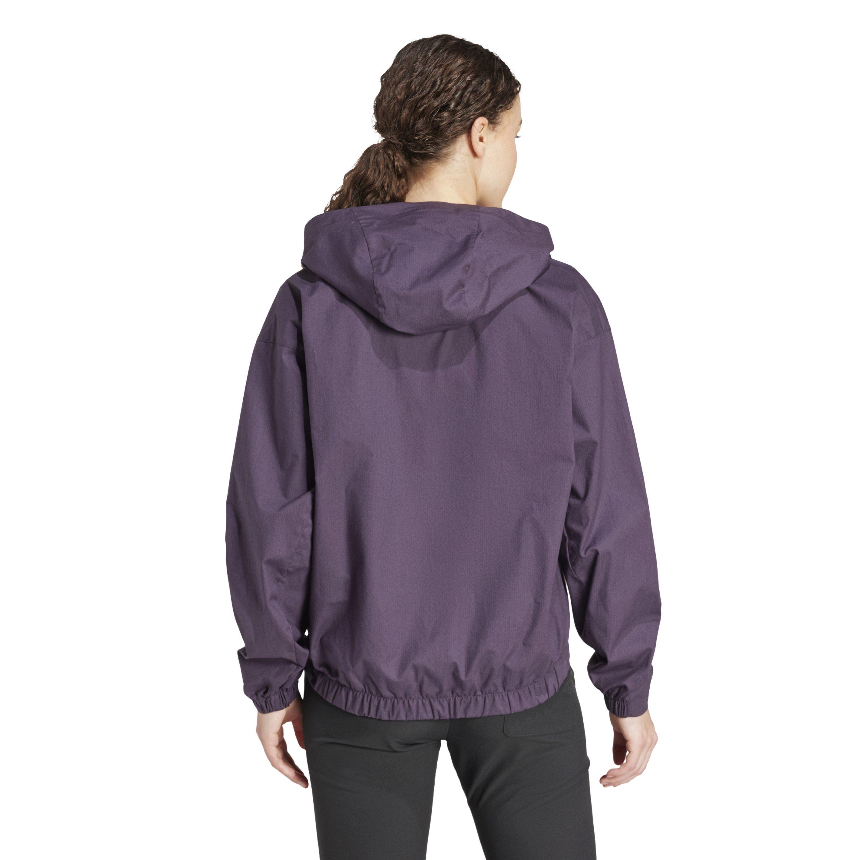 Viola - adidas - XPL Wind Waterproof Jacket - 3