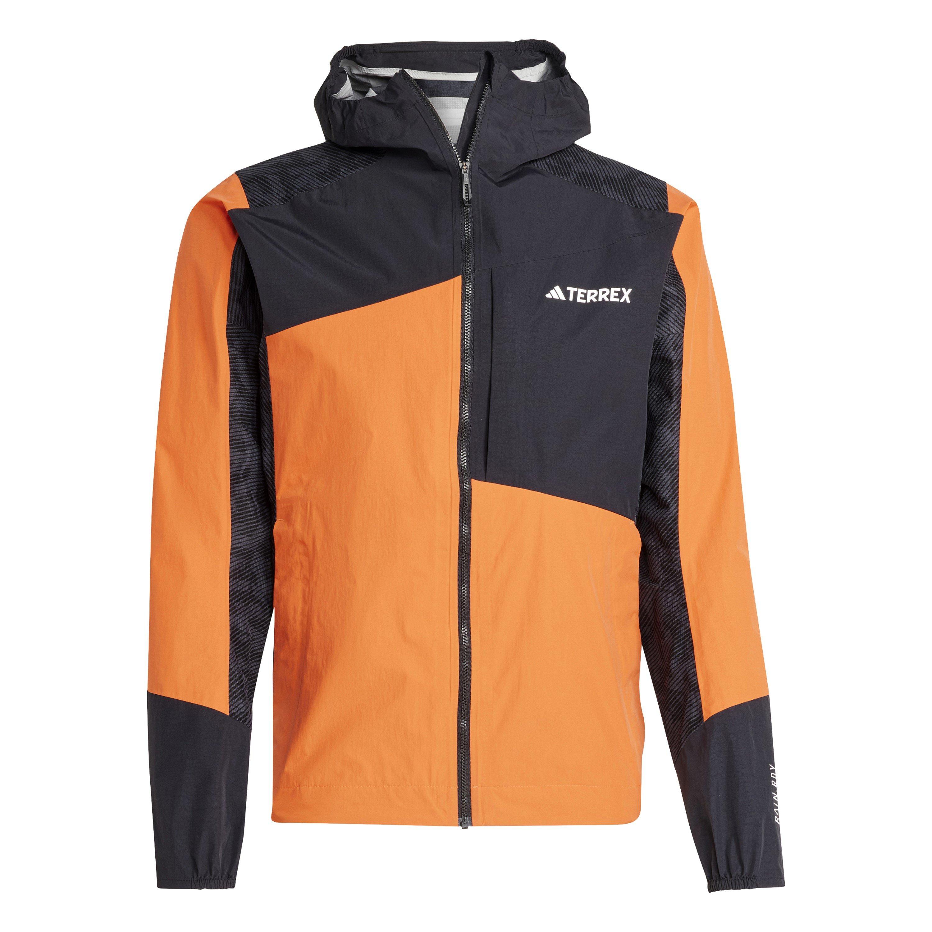 Orange - adidas - Men's Waterproof Jacket - 1