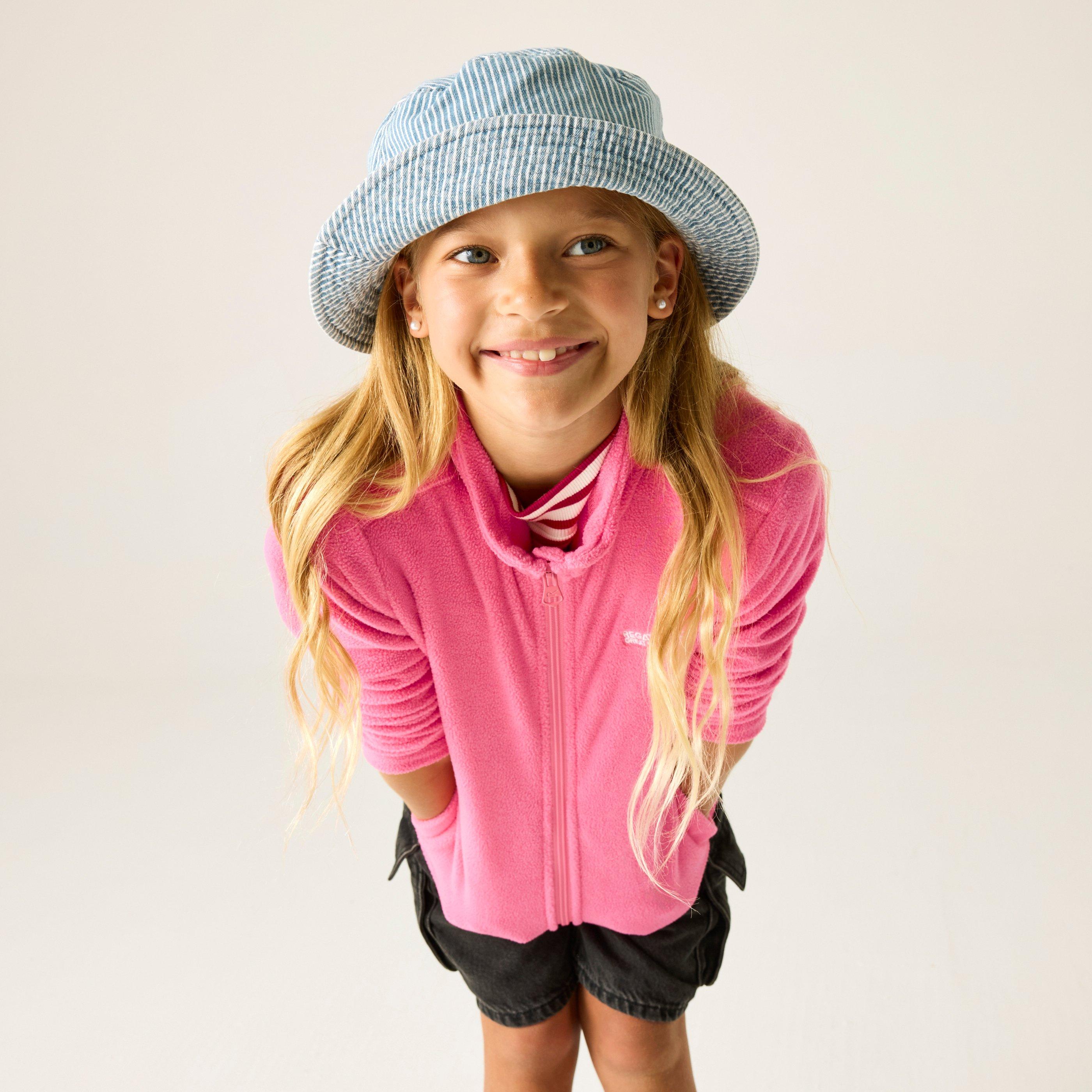 Pink Lemonade - Regatta - Kids' Full Zip Fleece - 2