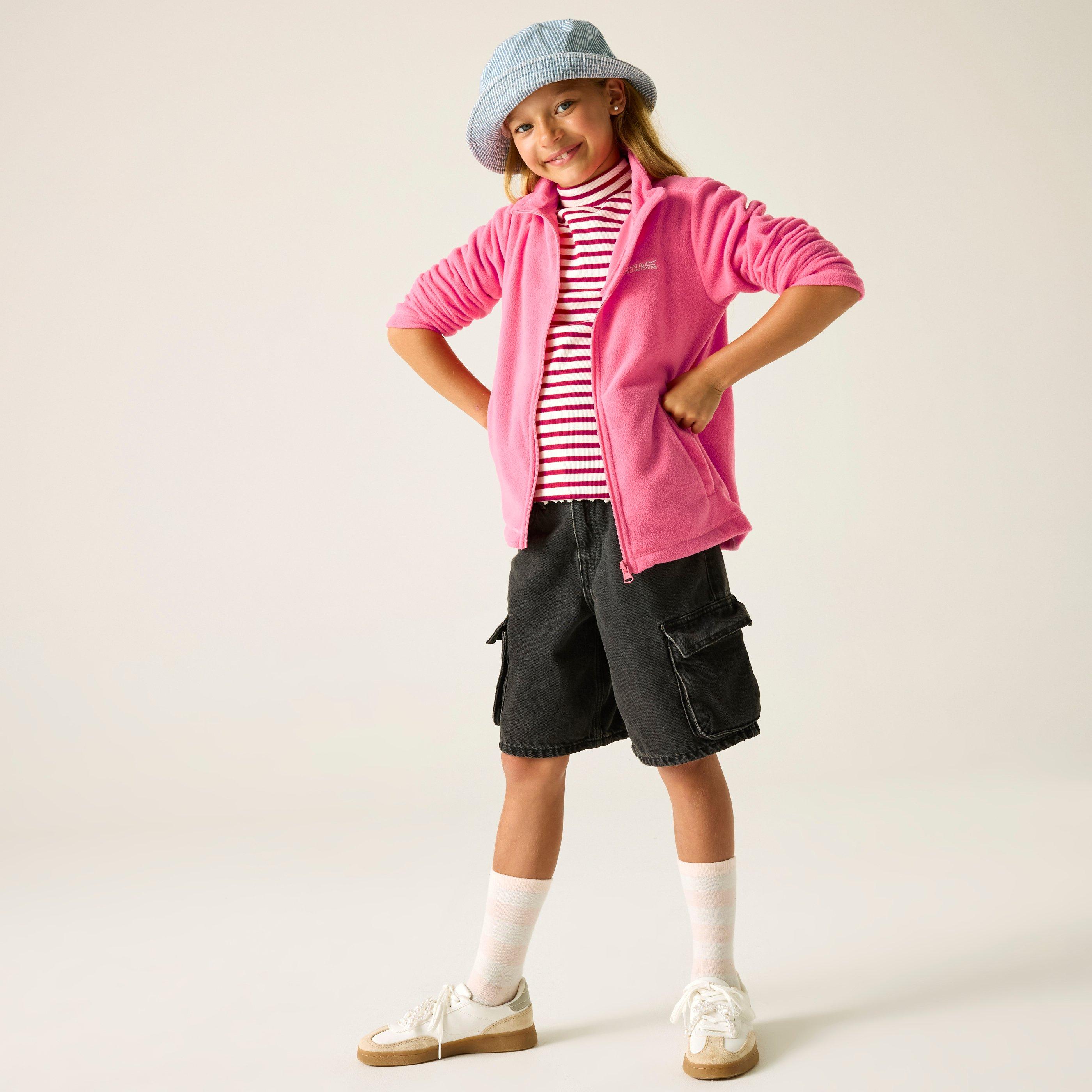 Pink Lemonade - Regatta - Kids' Full Zip Fleece - 4