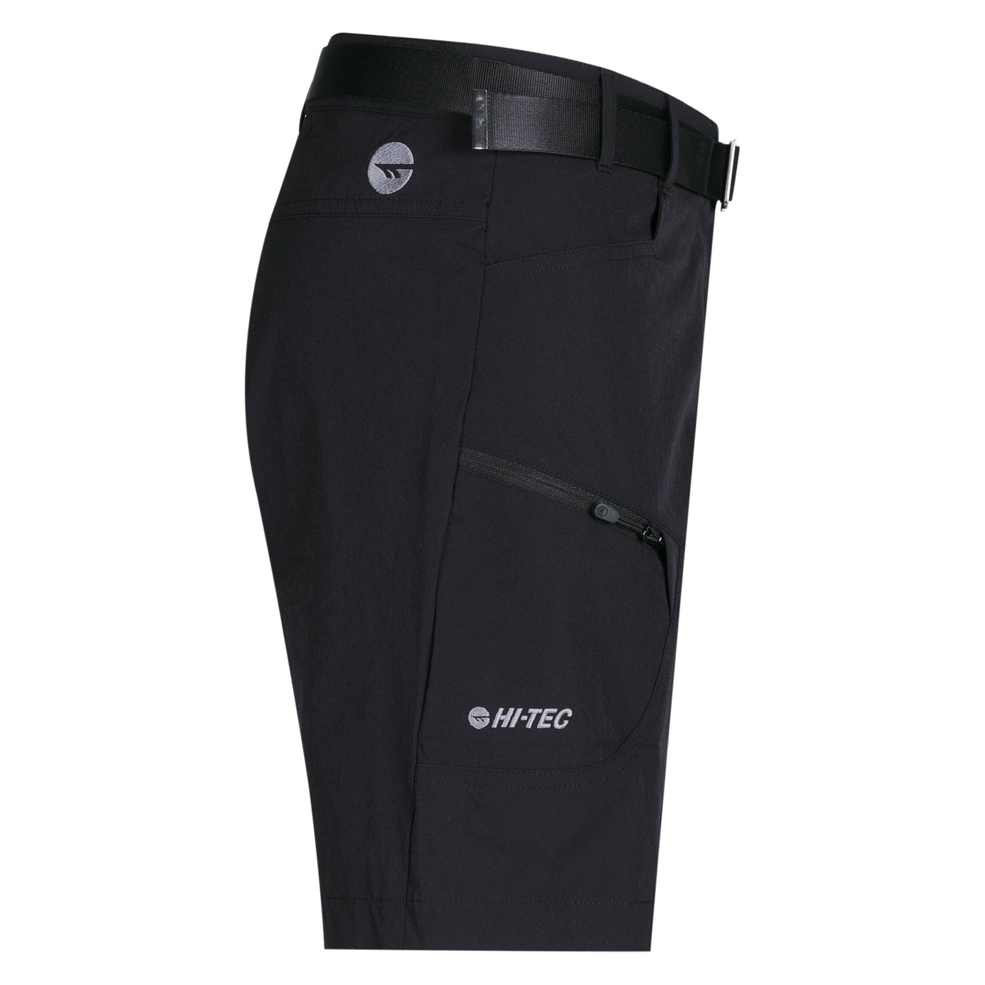 Black - Hi Tec - Argola Walking Shorts Womens - 3