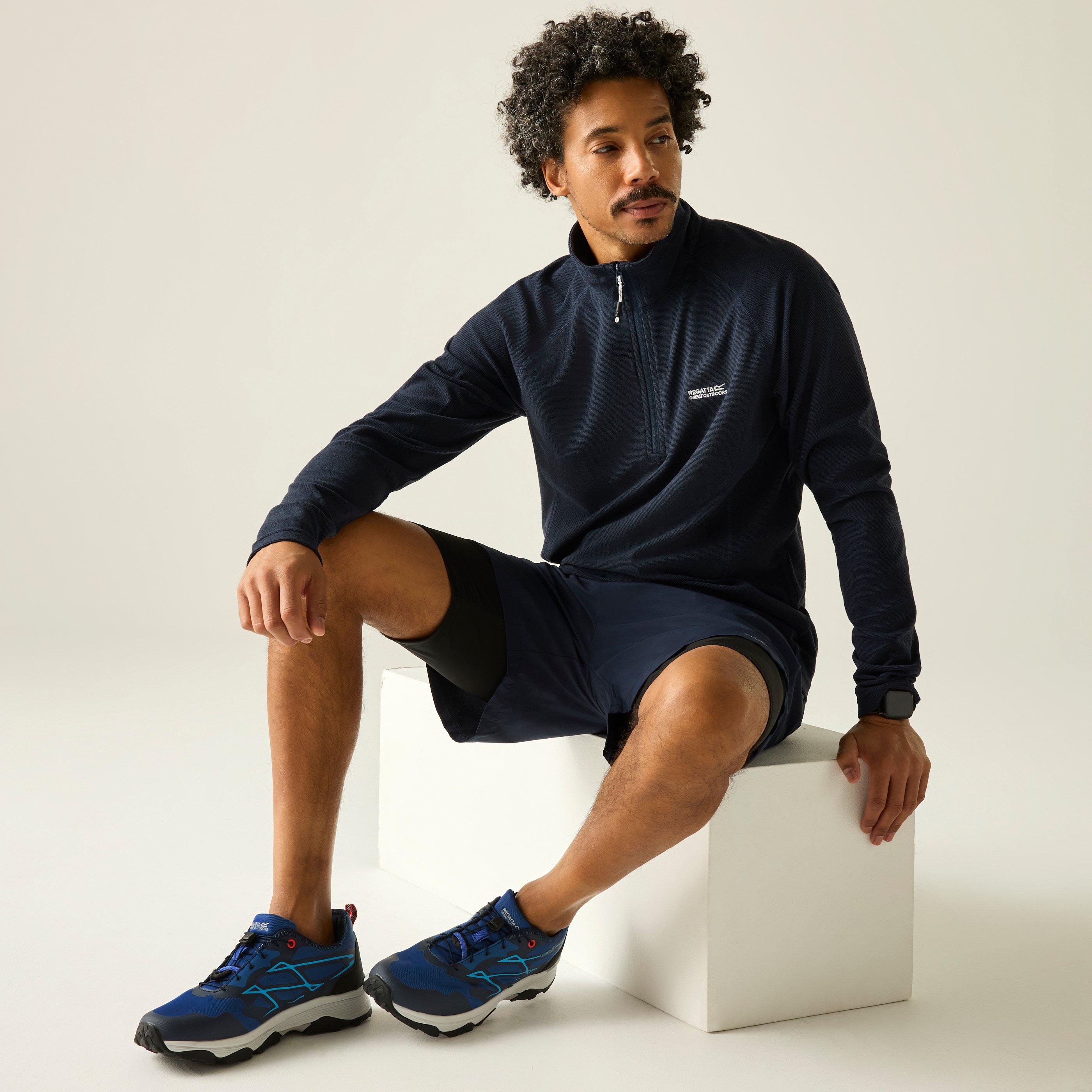 Azul marino - Regatta - Men's Quarter Zip Fleece - 2