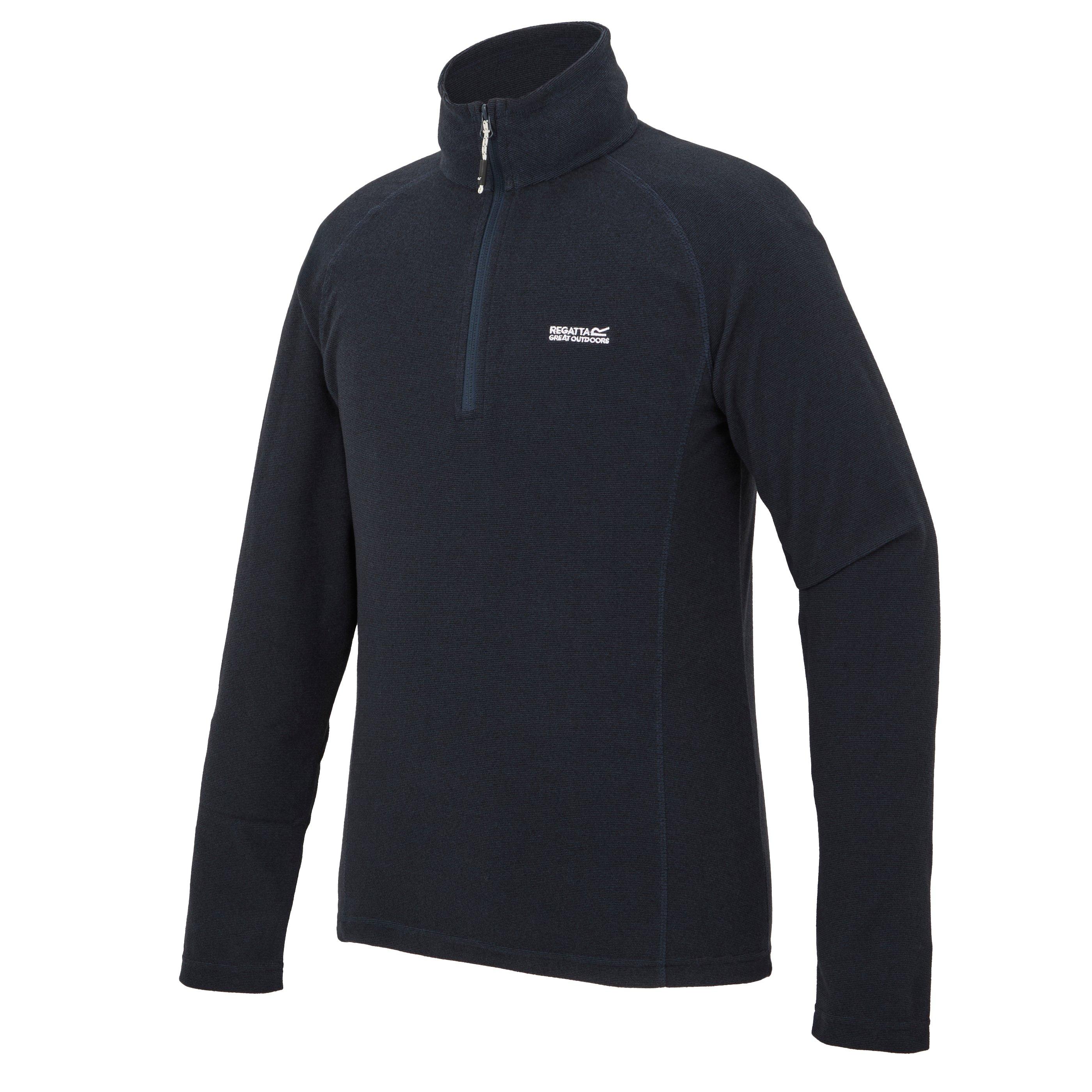 Azul marino - Regatta - Men's Quarter Zip Fleece - 7