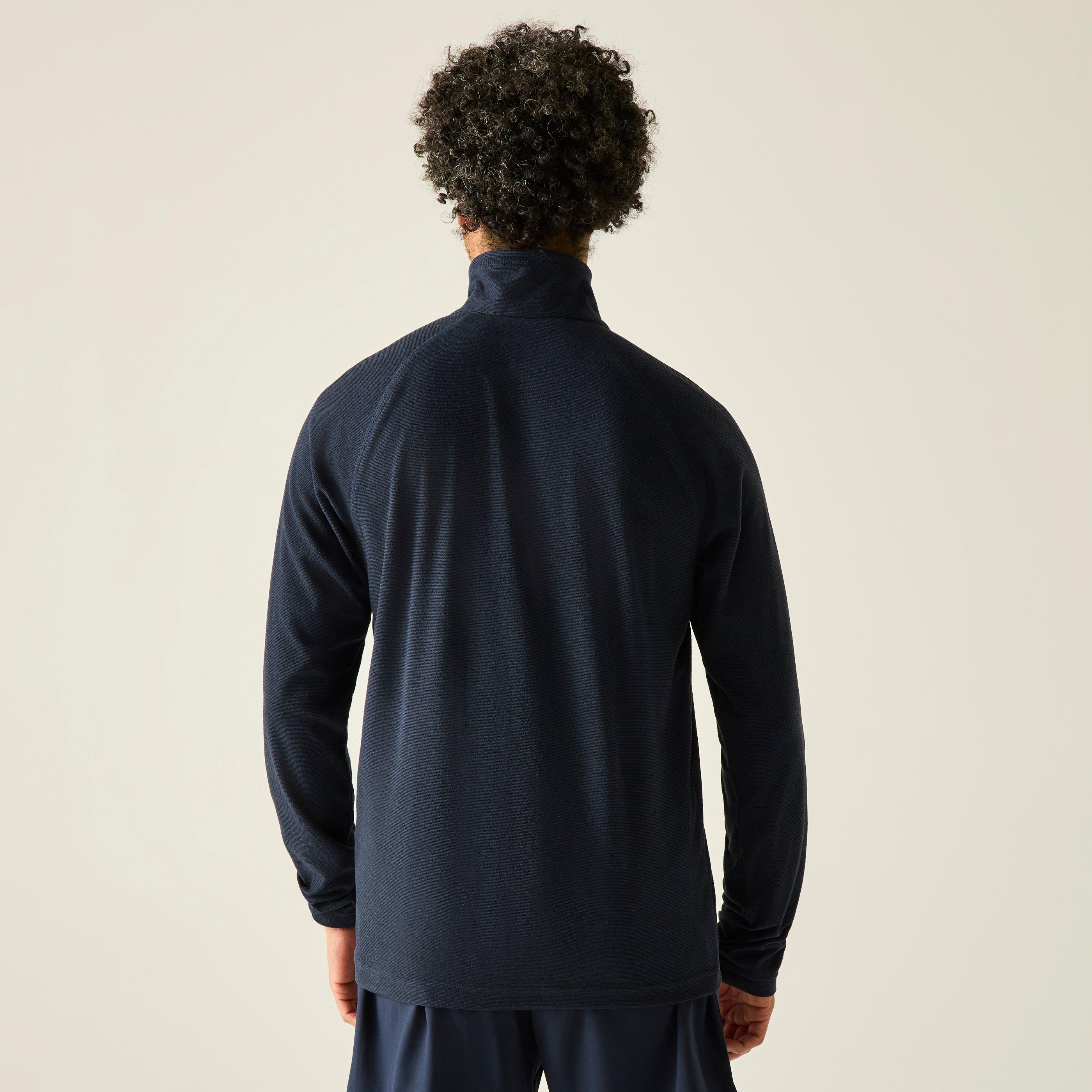 Azul marino - Regatta - Men's Quarter Zip Fleece - 3
