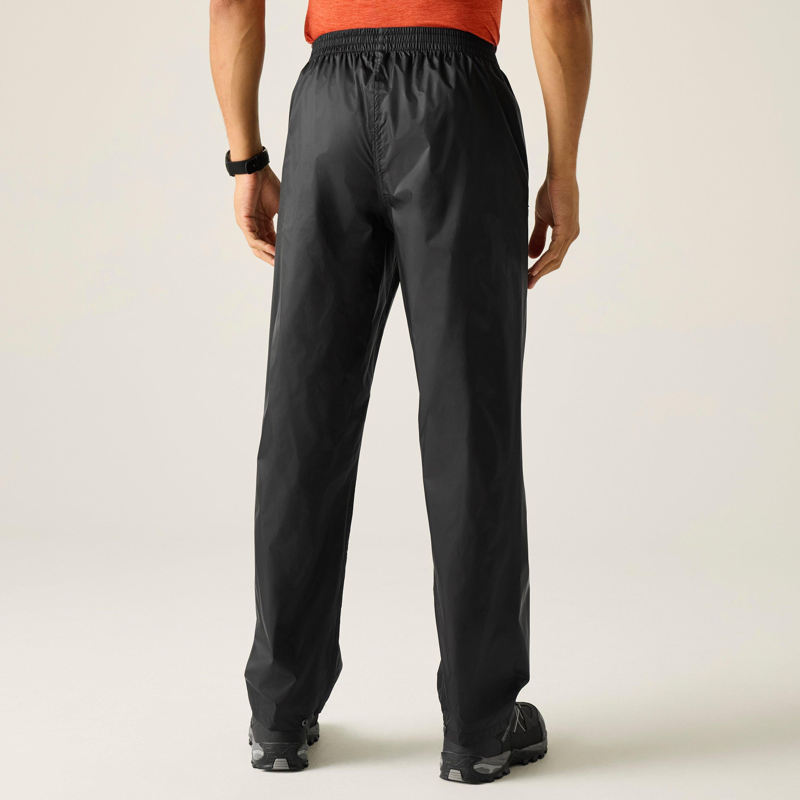 Zwart - Regatta - Men's Waterproof Trousers - 2