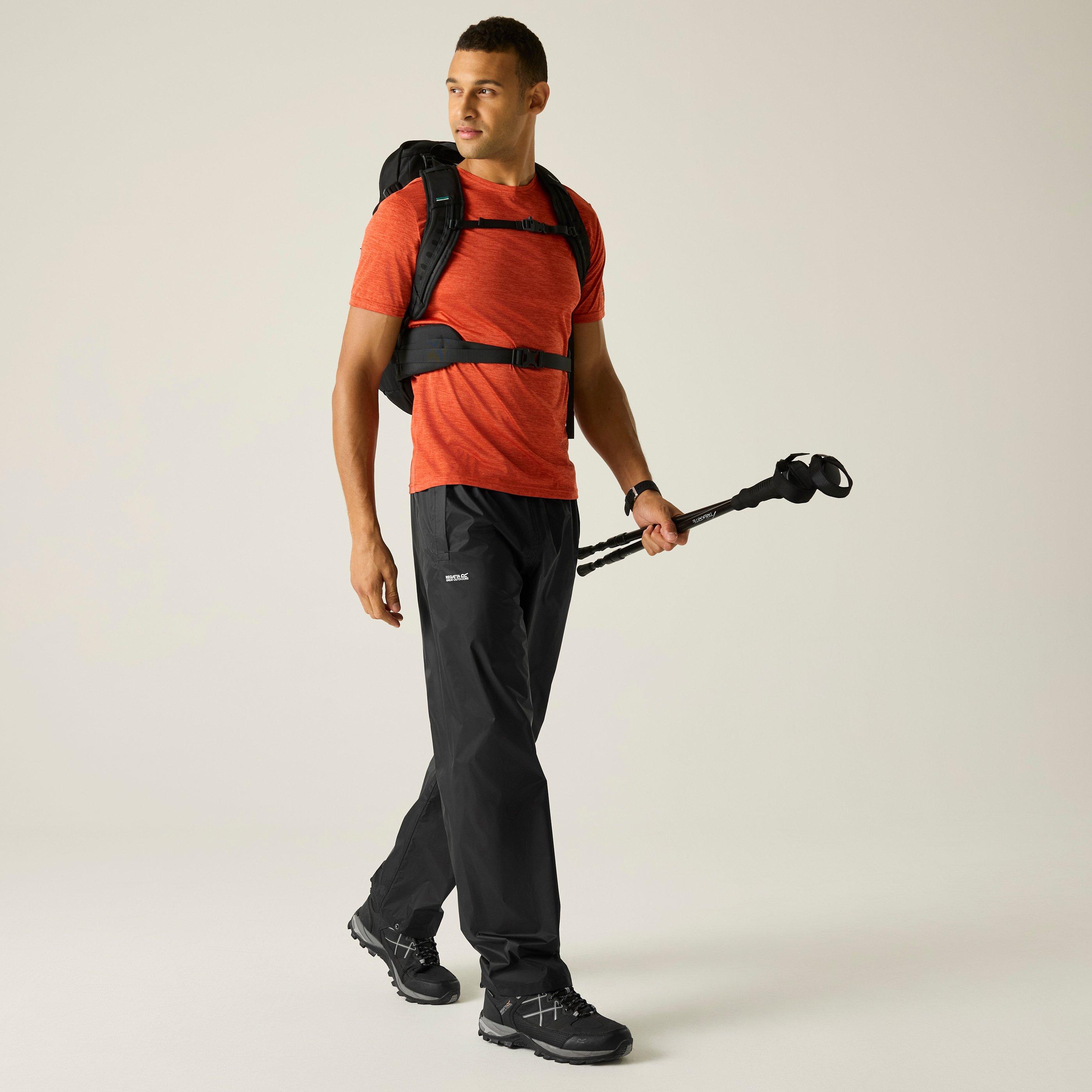 Zwart - Regatta - Men's Waterproof Trousers - 5