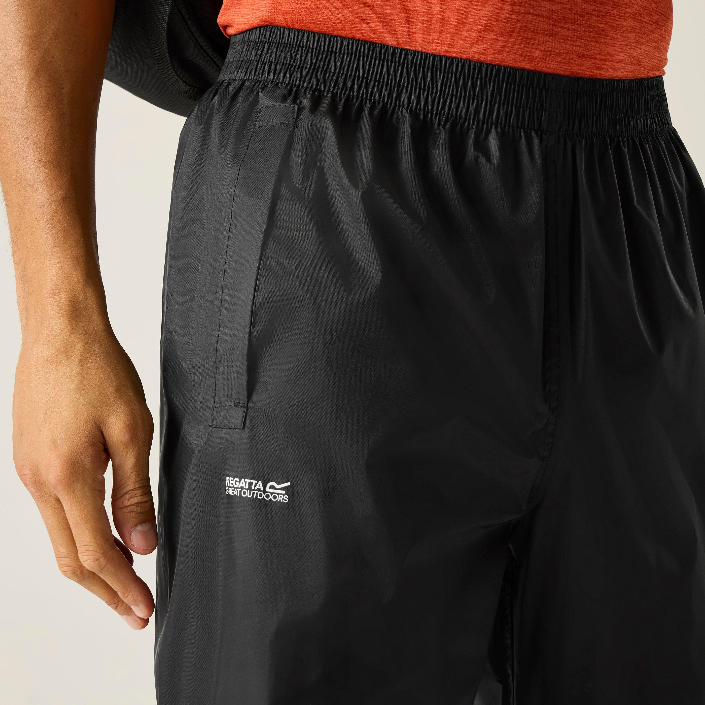 Zwart - Regatta - Men's Waterproof Trousers - 6