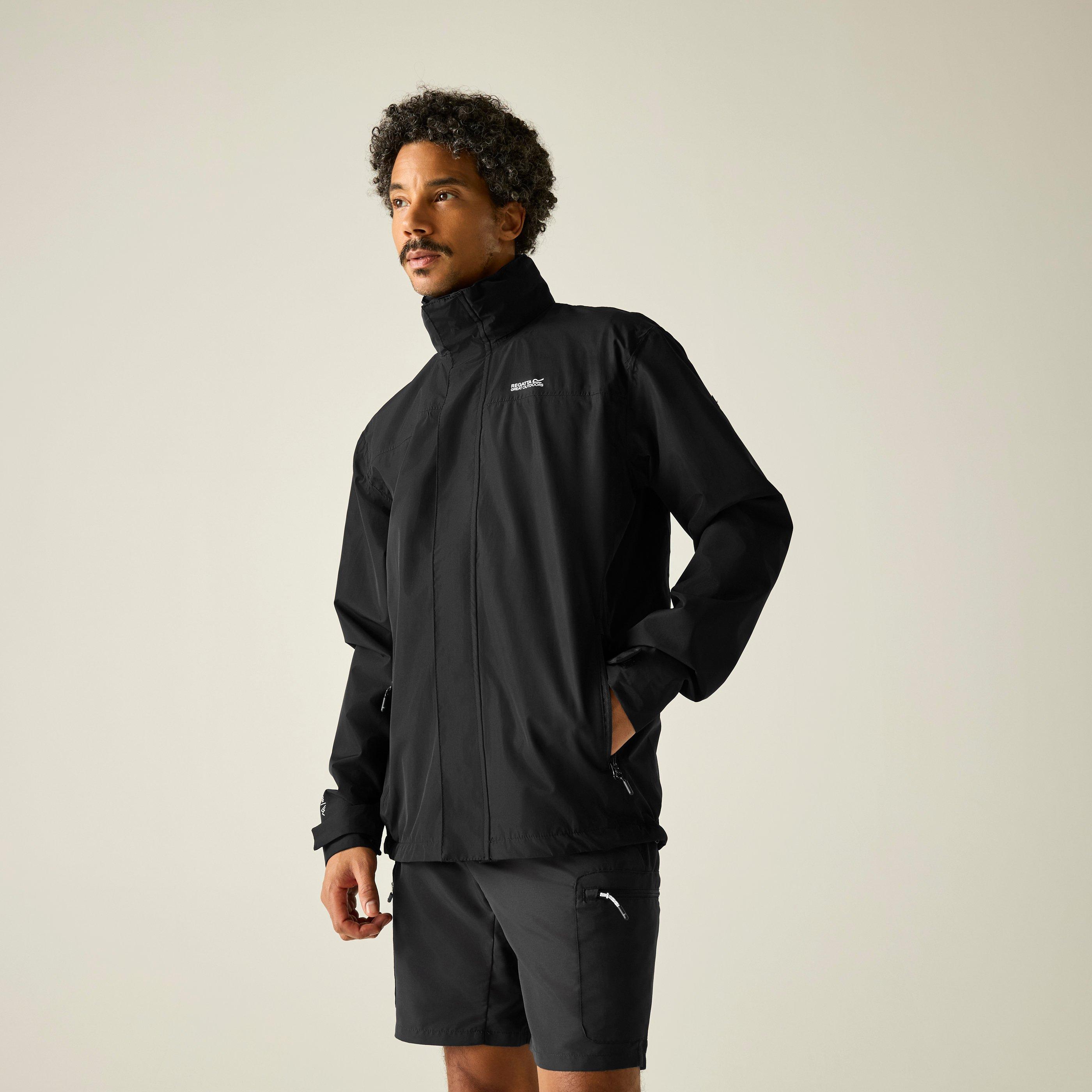 Black - Regatta - Men's Waterproof Jacket - 4