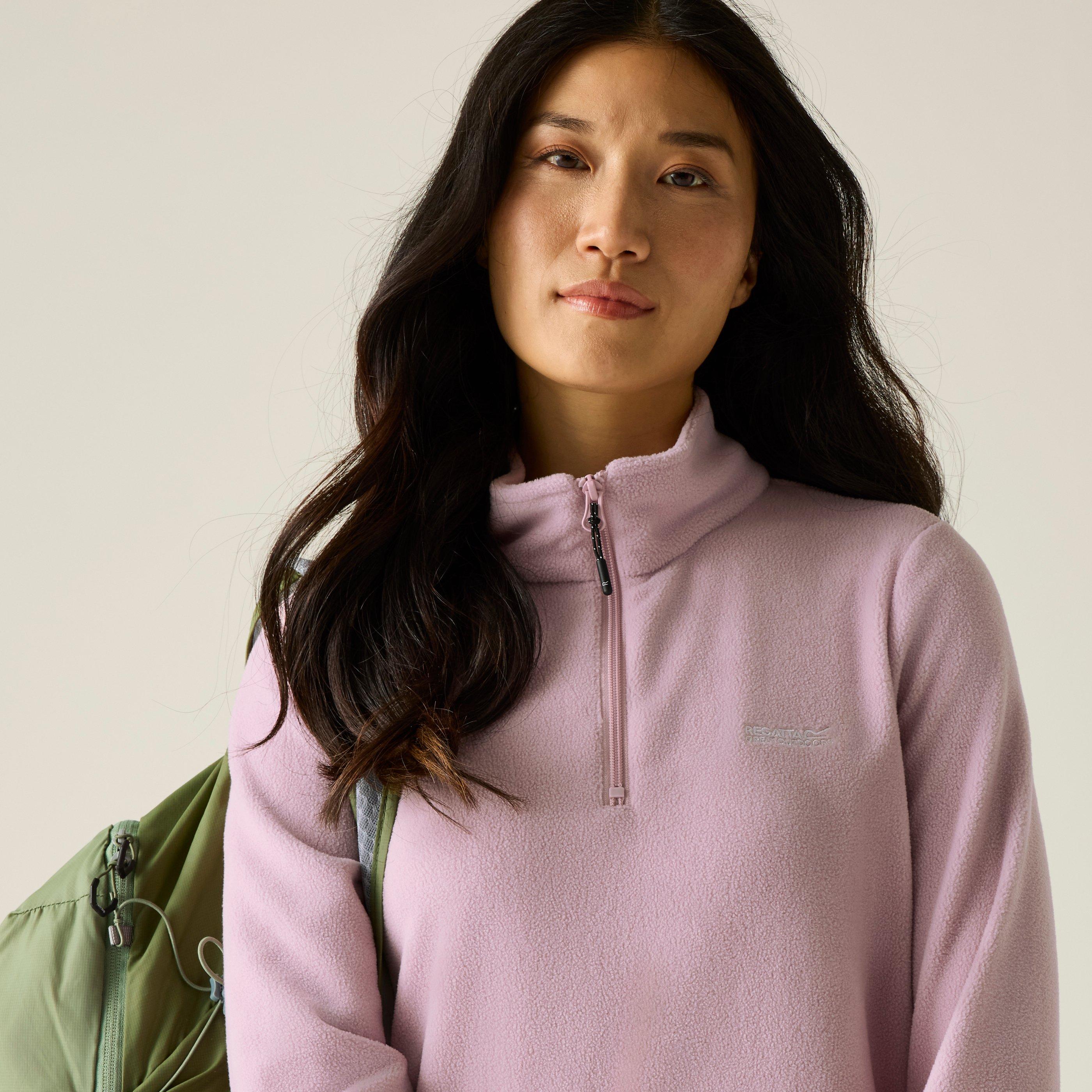 Lila en polvo - Regatta - Womens 1/4 Zip Fleece - 2