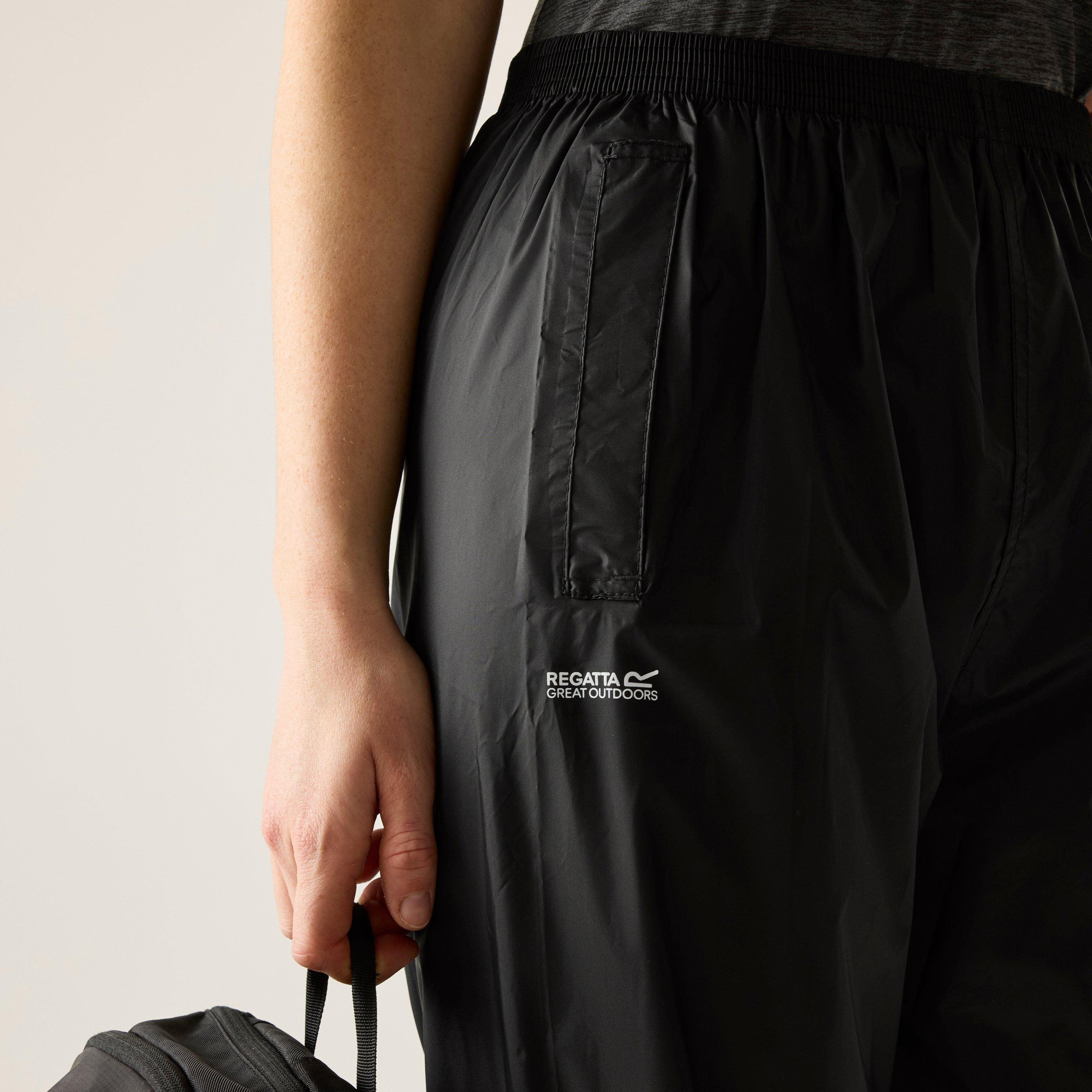 Negro - Regatta - Women's Waterproof Trousers - 2