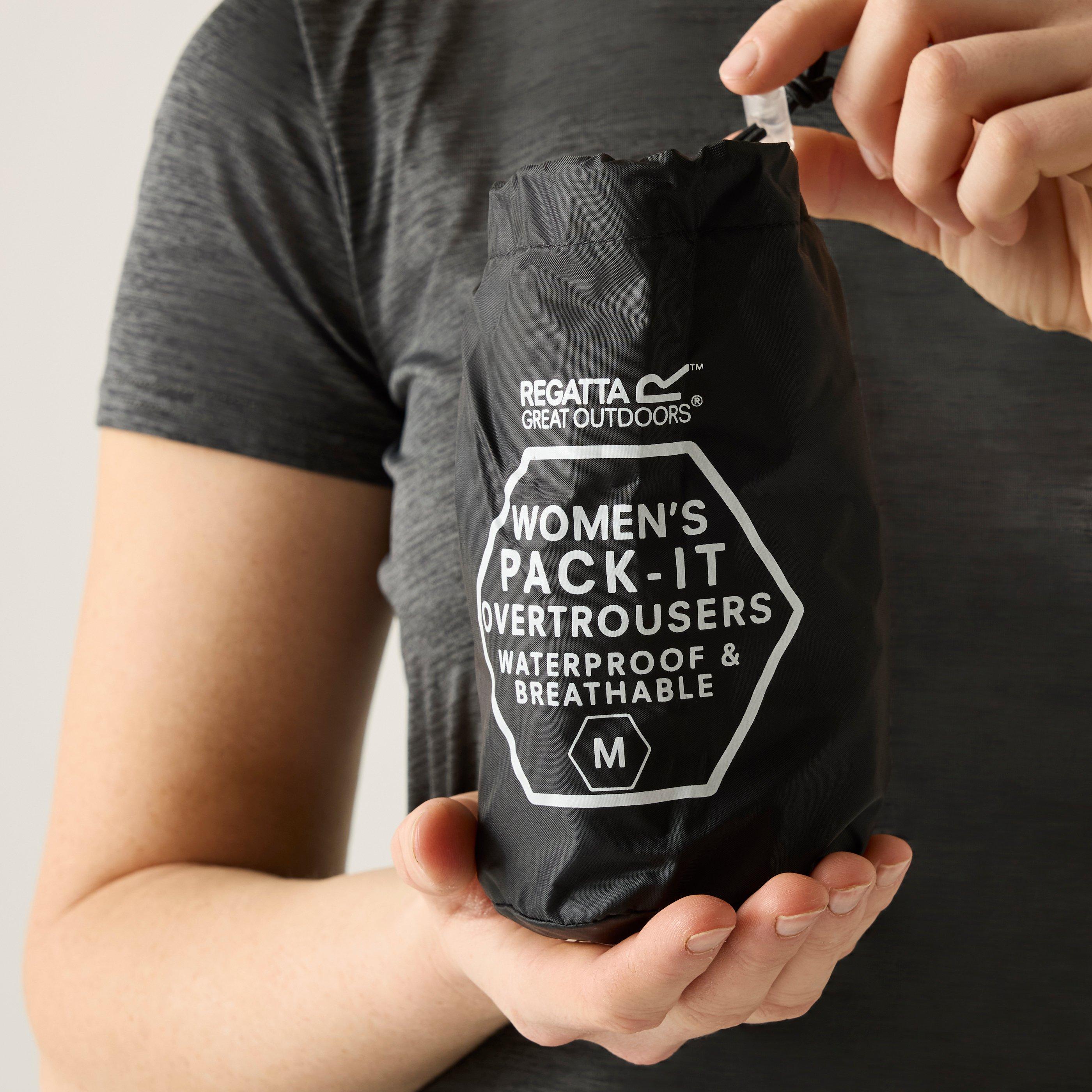 Negro - Regatta - Women's Waterproof Trousers - 3