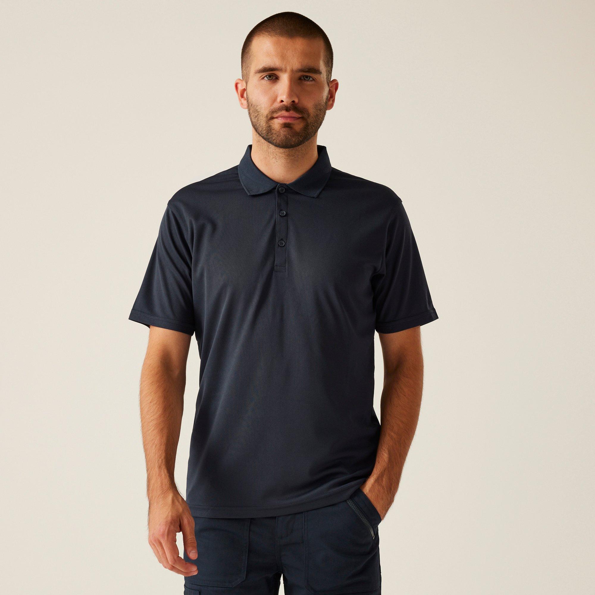 Regatta Men's Short Sleeve Polo Shirt - Navy - 2XL