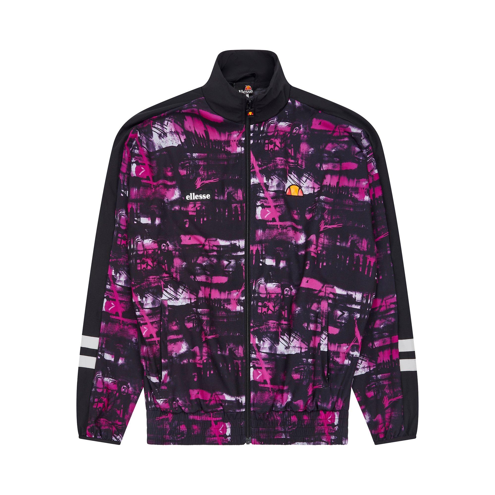 Ellesse Women's Boulevard T Tech Fleece Tracksuit Top - All Over Print - 6 (2XS)