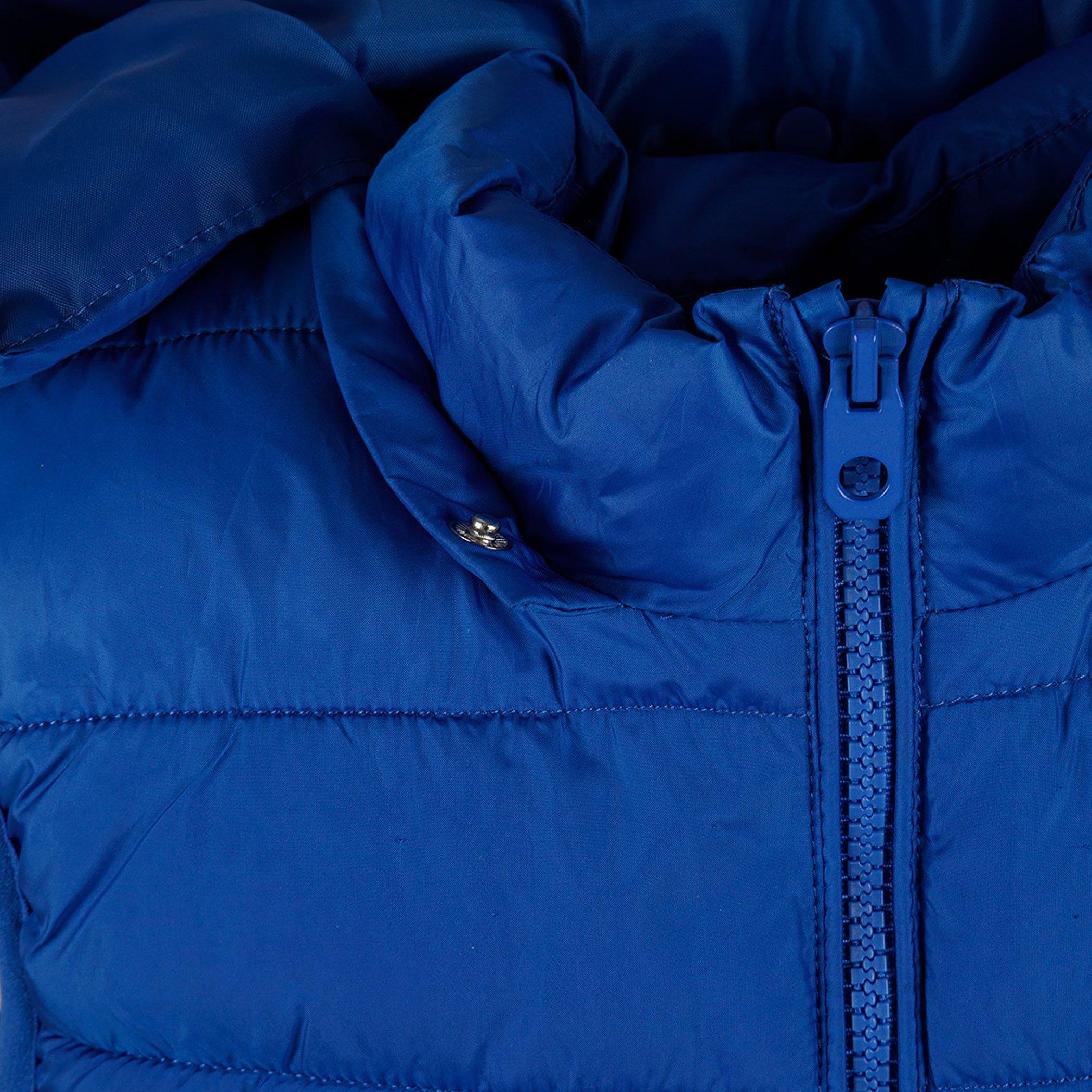 Azul rey - Minoti - Boys padded gilet with detachable hood cobalt blue - 7