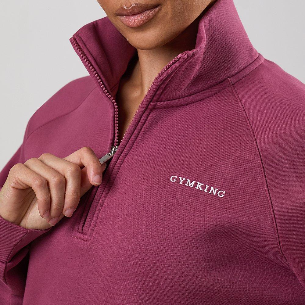 Beere - Gym King - Gym King 365 Raglan Sleeve Funnel - Berry - 5