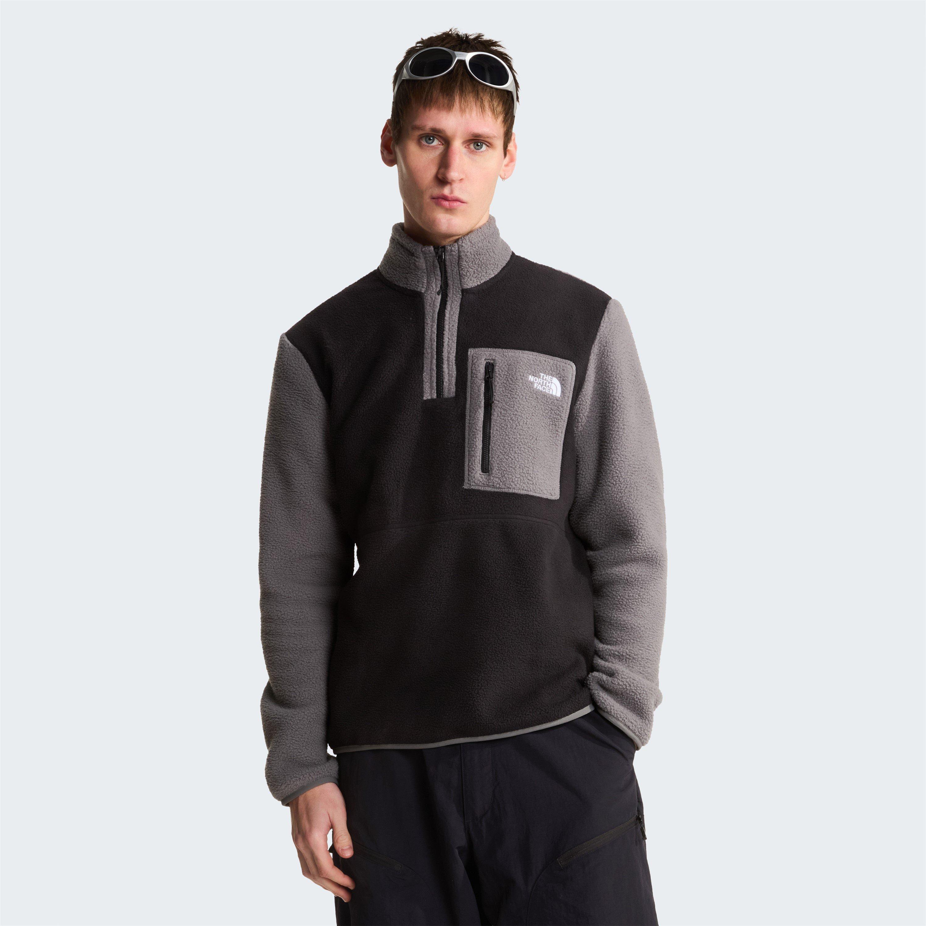 TNF Black - The North Face - TNF Yumiori Quarter Zip Fleece Mens - 3