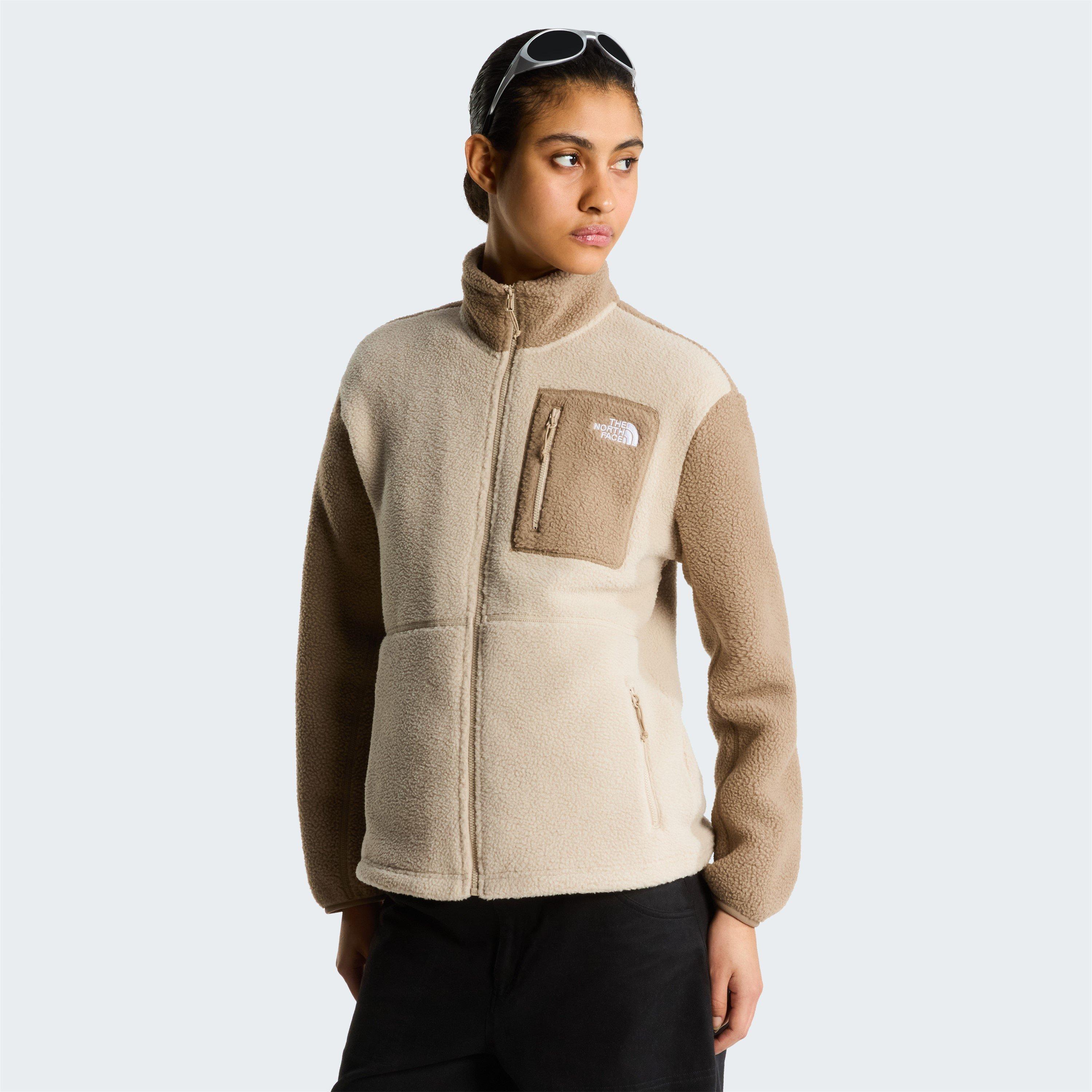 Taupe/Garnet - The North Face - The North Face Yumiori Full Zip Womens - 3