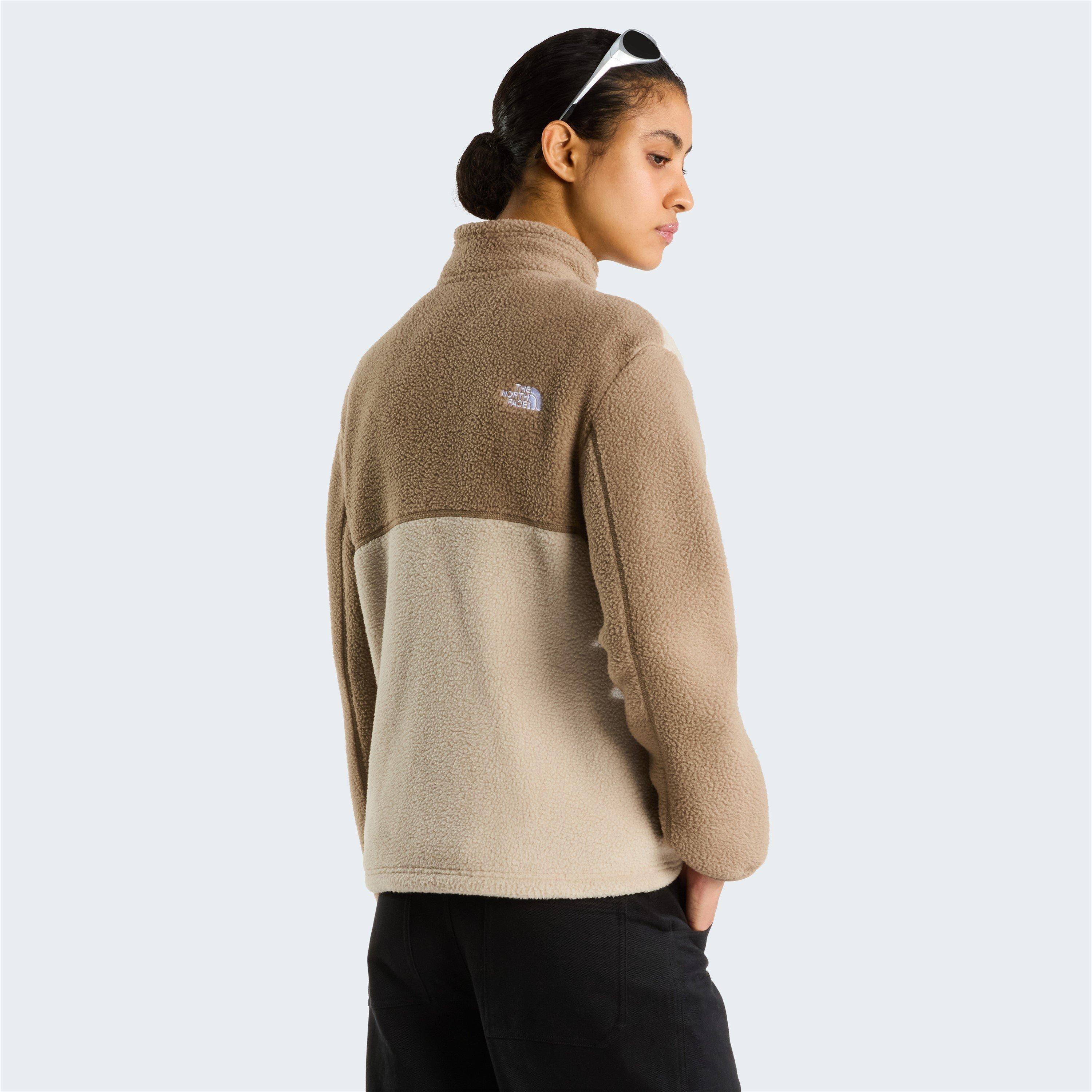 Taupe/Garnet - The North Face - The North Face Yumiori Full Zip Womens - 4