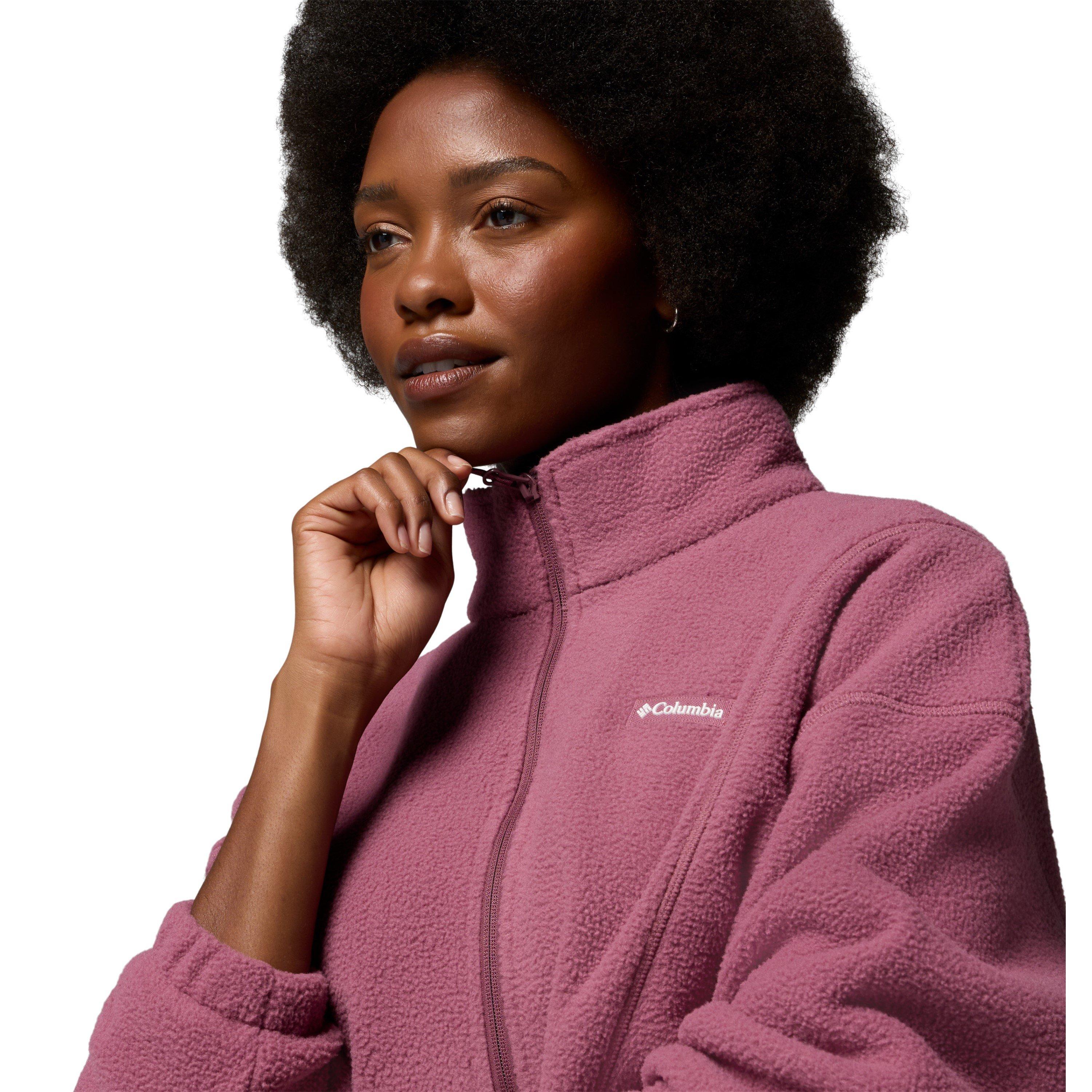 Antique Mauve - Columbia - Women's Timber 1/2 Zip Fleece - 4