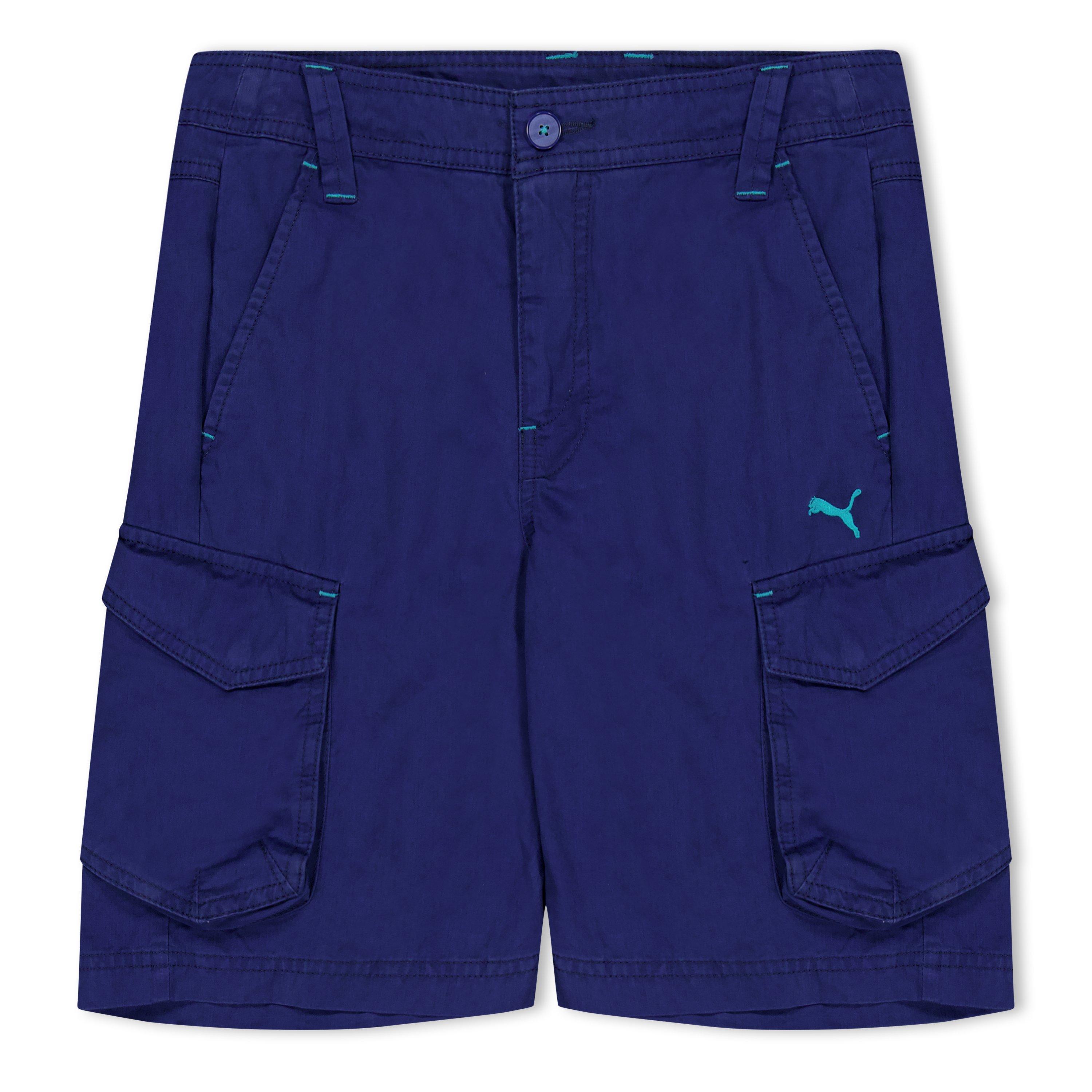 Blue - Puma - (8) Beach Walkshorts Juniors - 1