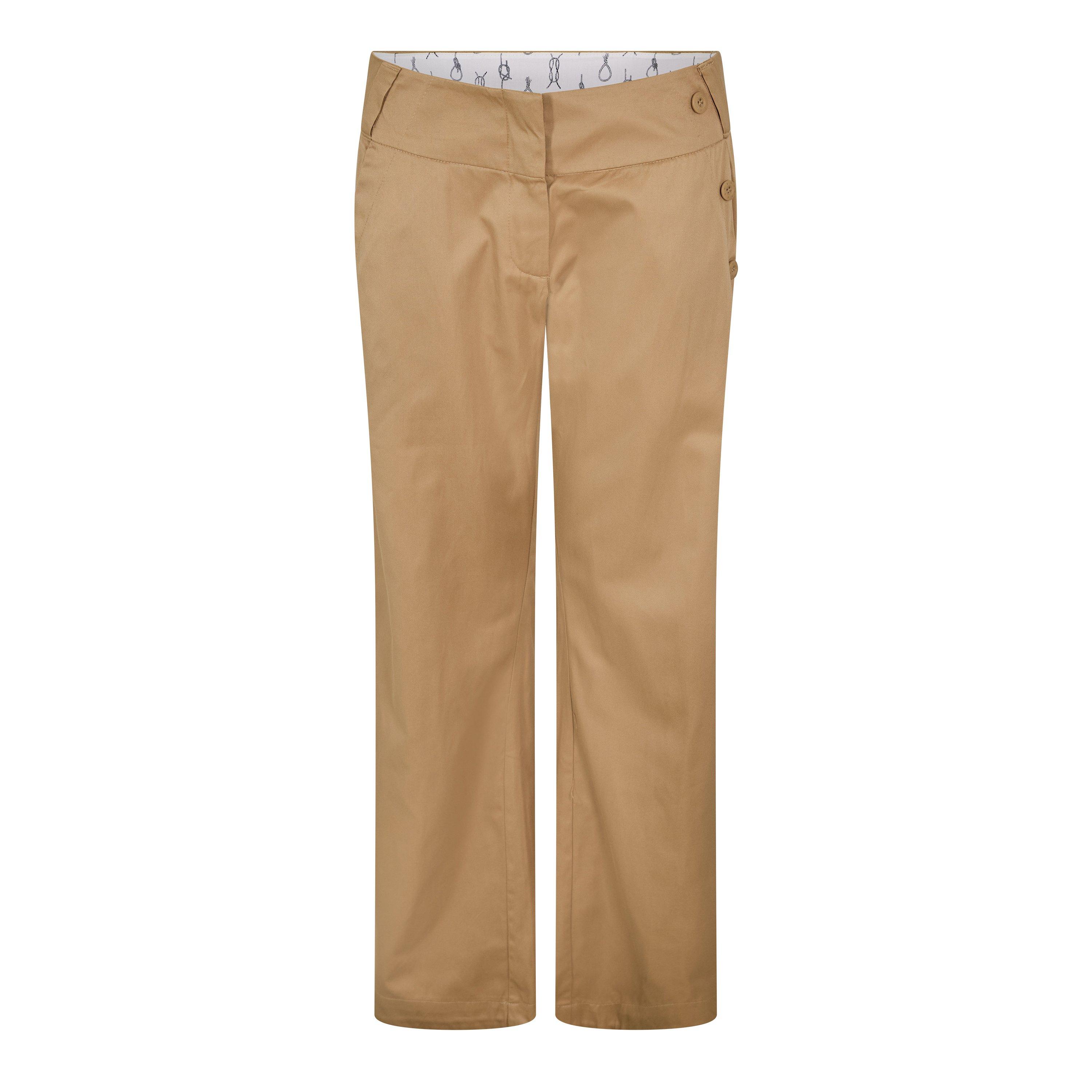 Beige - Puma - Port Pants Womens - 1