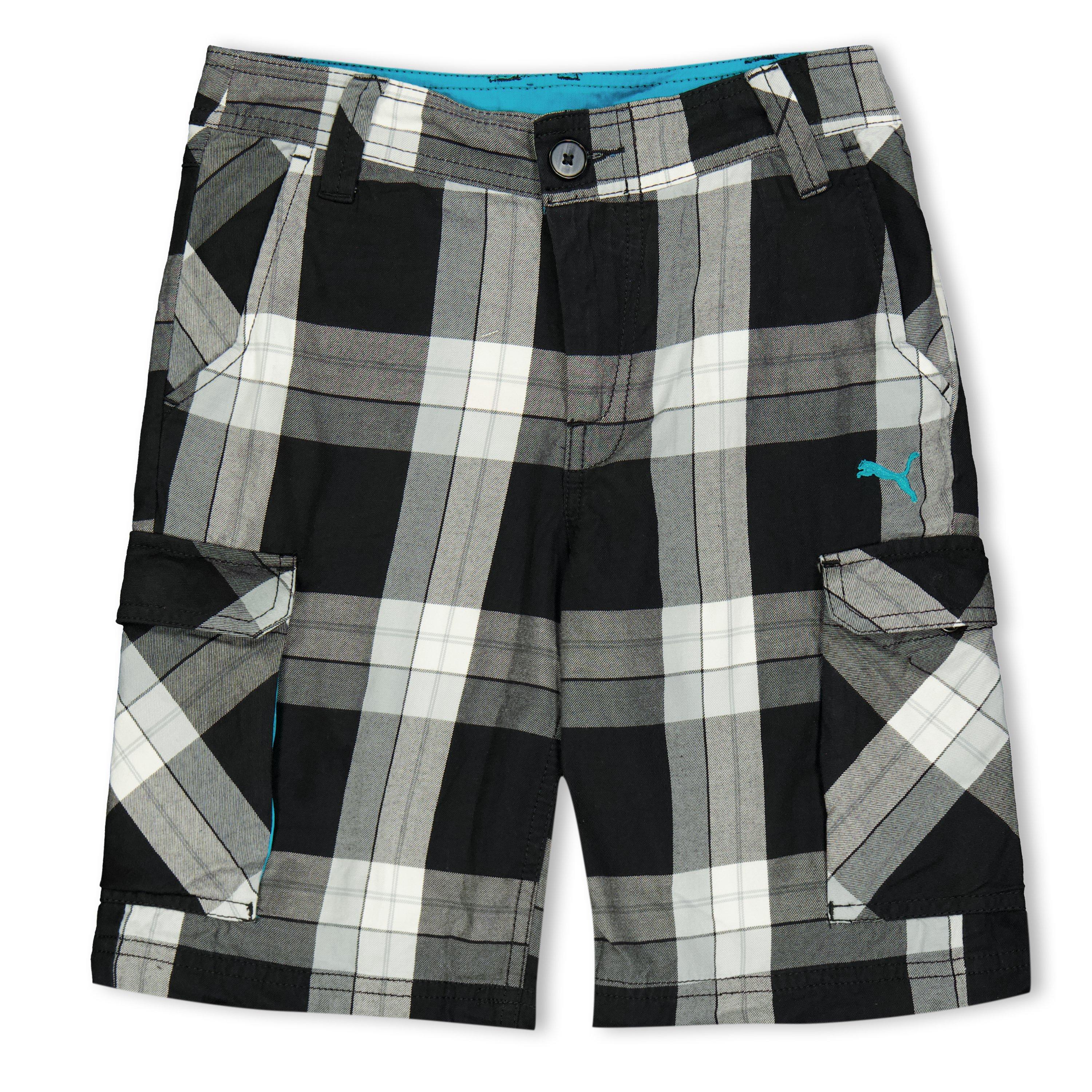 Multi - Puma - Unisex Kids' Check Walking Shorts - 1