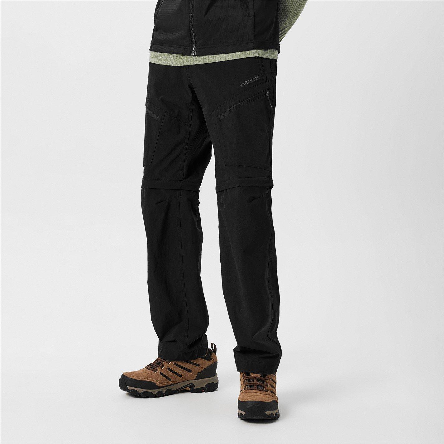 Karrimor Men's Panther Zip-Off Trouser - Black - 2XL