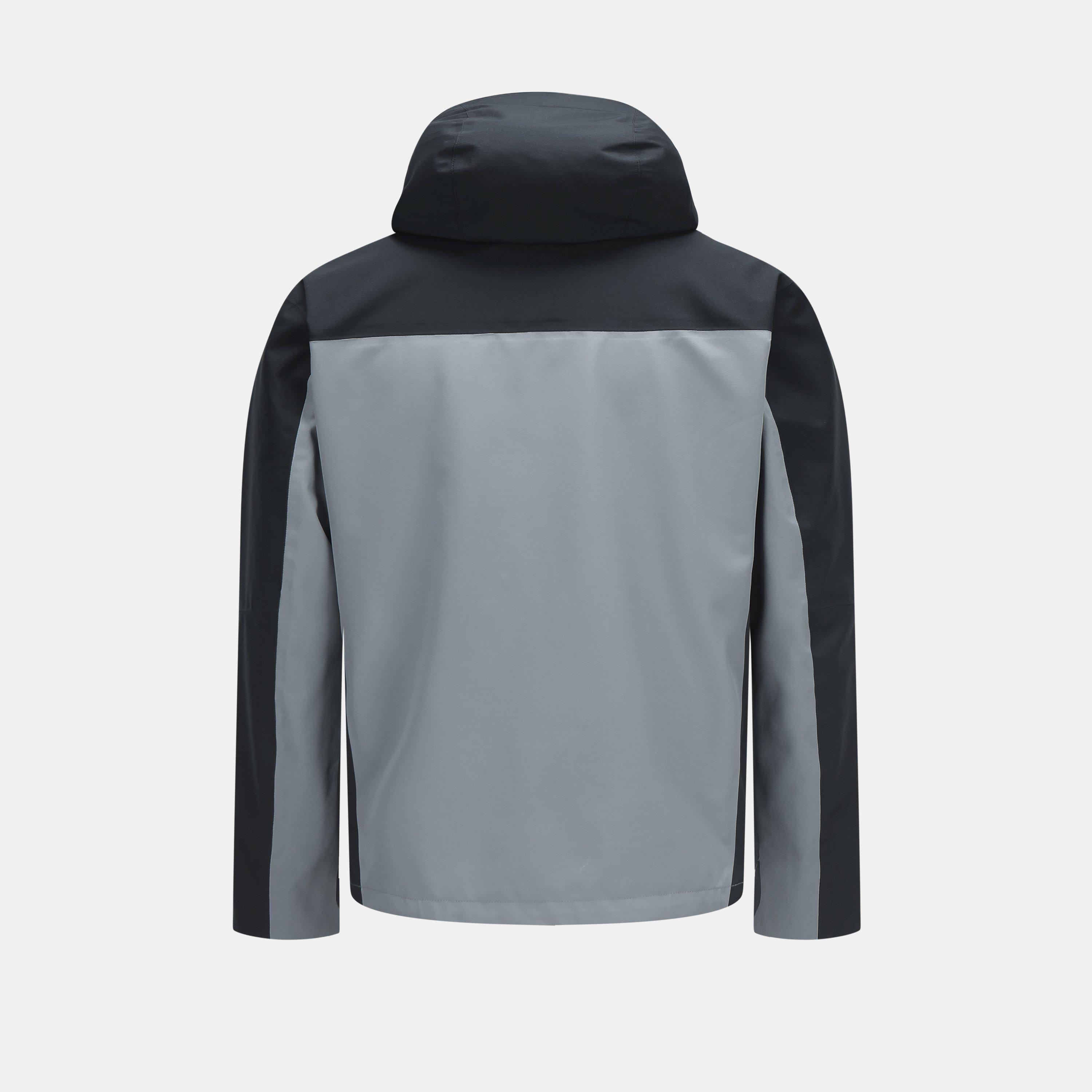 Negro/Gris - Karrimor - Men's 4-Way Stretch Water and Wind Resistant Waterproof Jacket - 2
